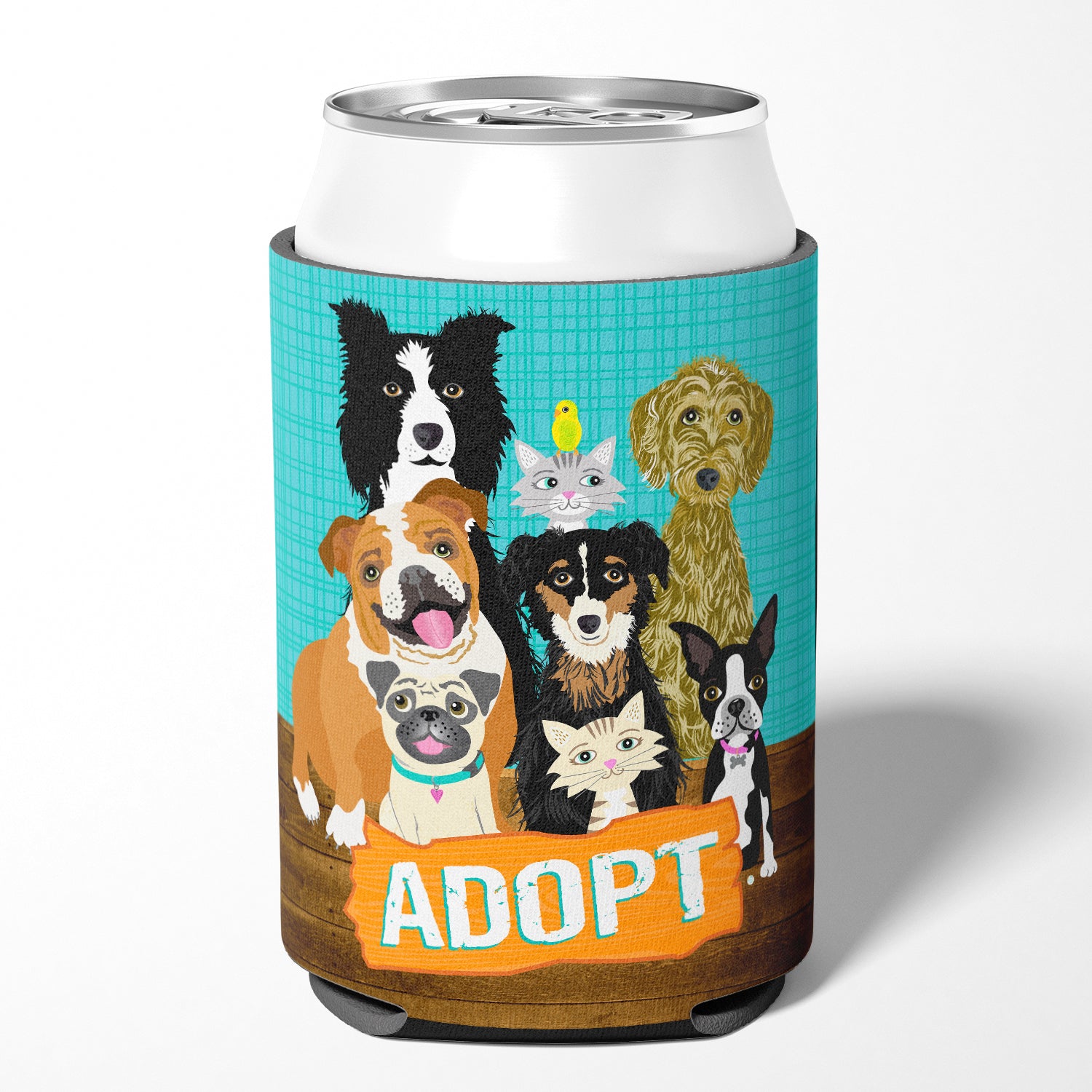 Adopt Pets Adoption Can ou Bottle Hugger VHA3007CC