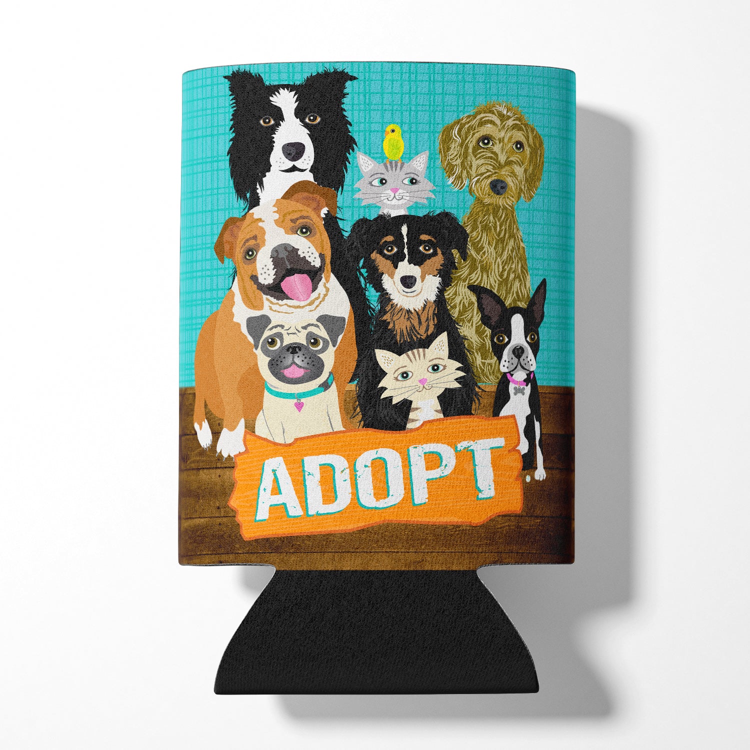 Adopt Pets Adoption Can ou Bottle Hugger VHA3007CC