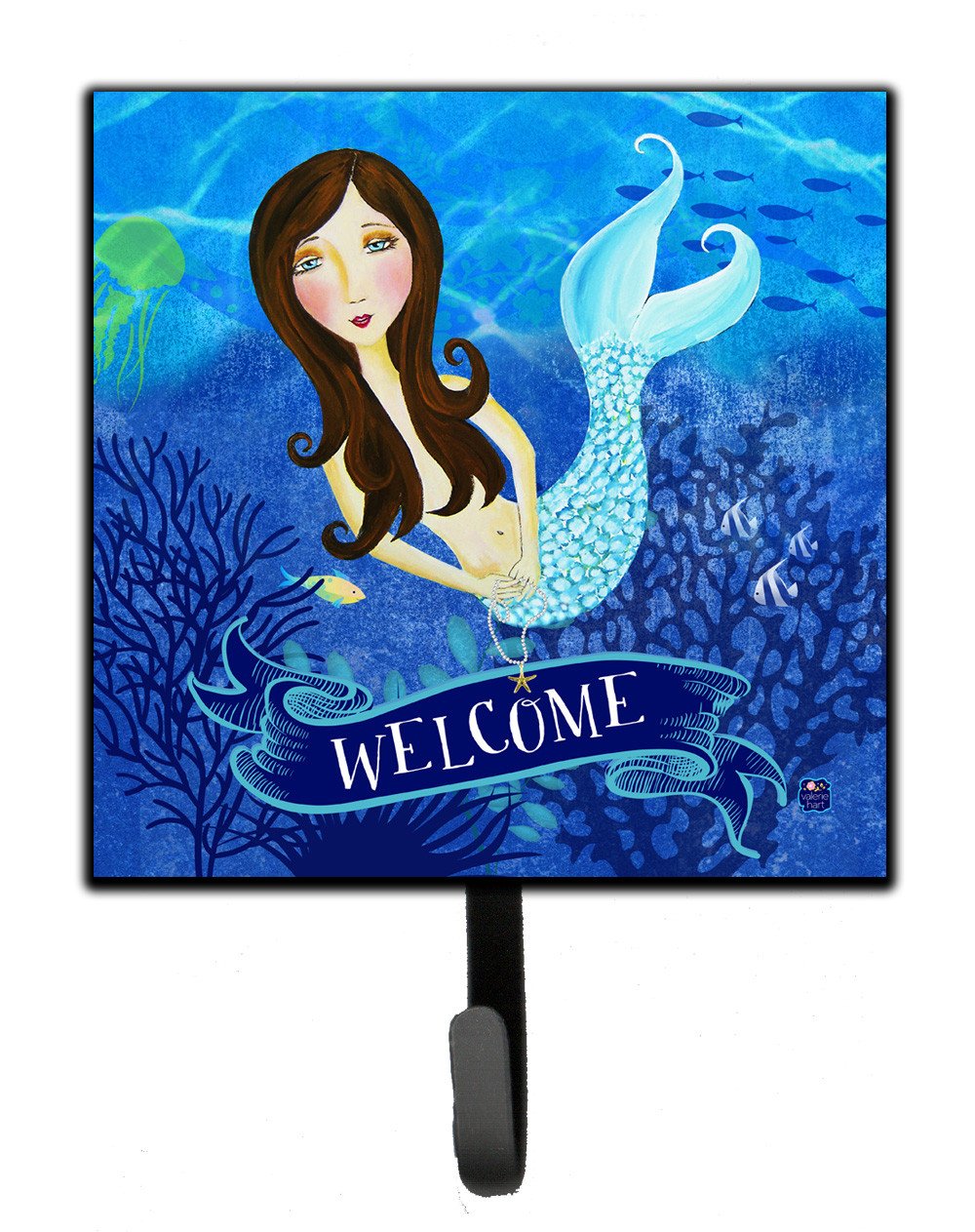 Welcome Mermaid Leash or Key Holder VHA3010SH4 by Caroline&#39;s Treasures