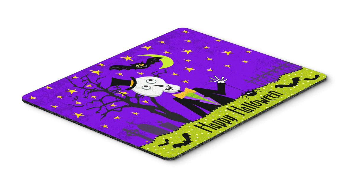 Happy Halloween Skeleton Mouse Pad, Hot Pad or Trivet VHA3014MP by Caroline&#39;s Treasures
