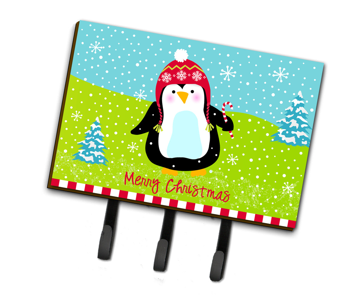 Merry Christmas Happy Penguin Leash or Key Holder VHA3015TH68  the-store.com.