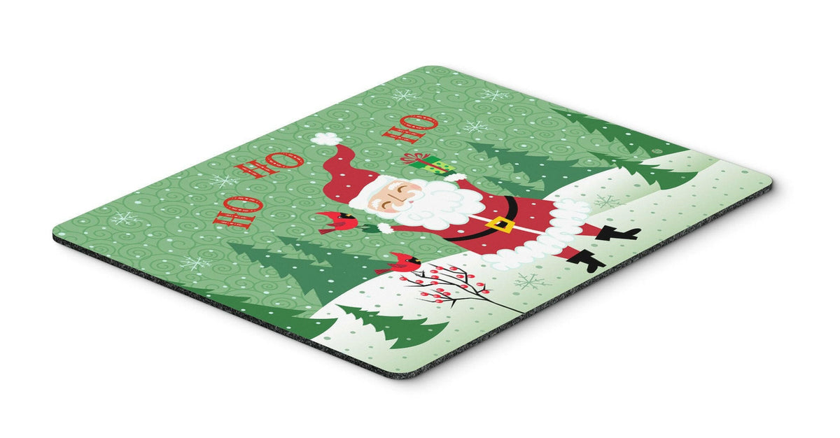 Merry Christmas Santa Claus Ho Ho Ho Mouse Pad, Hot Pad or Trivet VHA3016MP by Caroline&#39;s Treasures