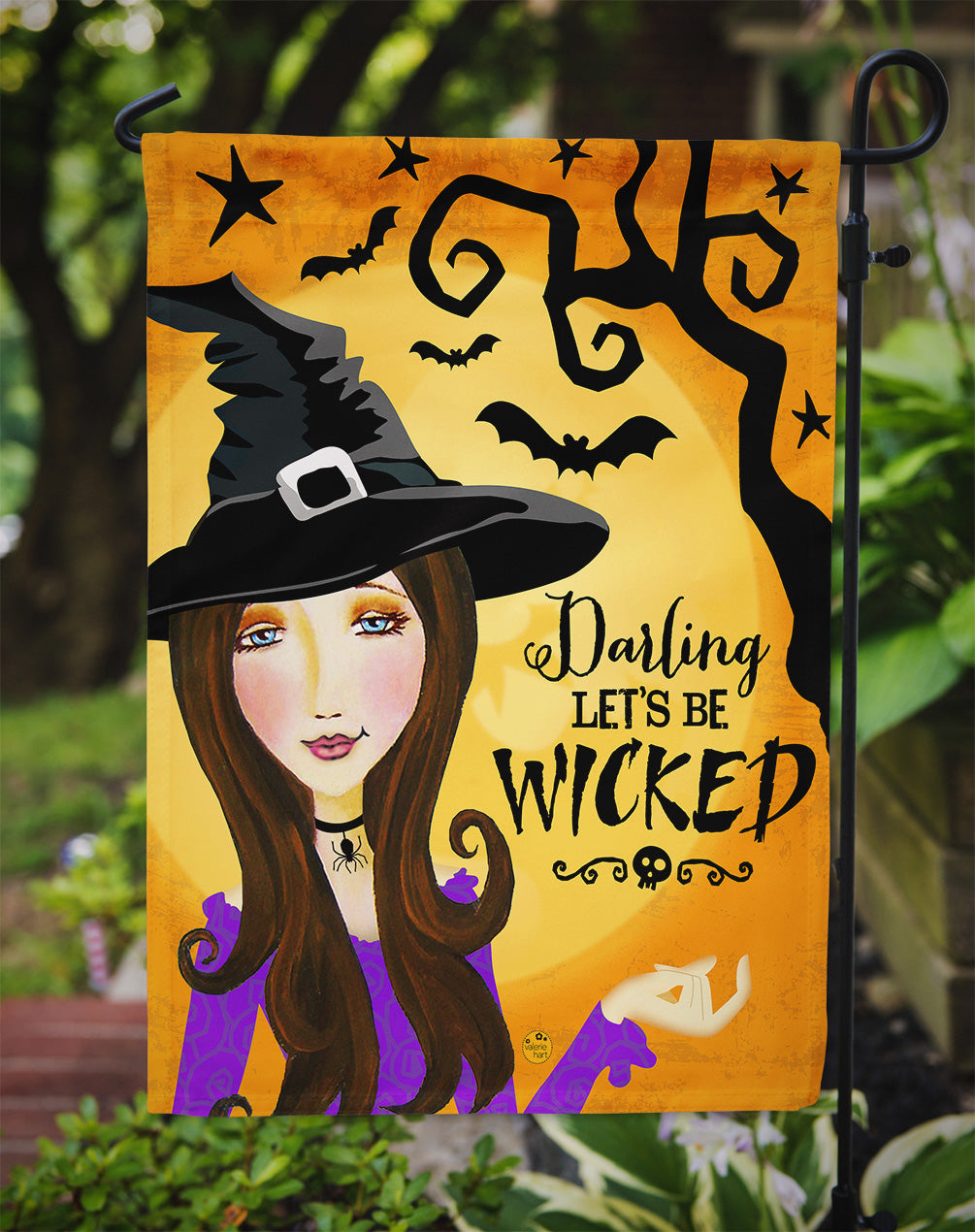 Halloween Wicked Witch Flag Garden Size VHA3019GF  the-store.com.