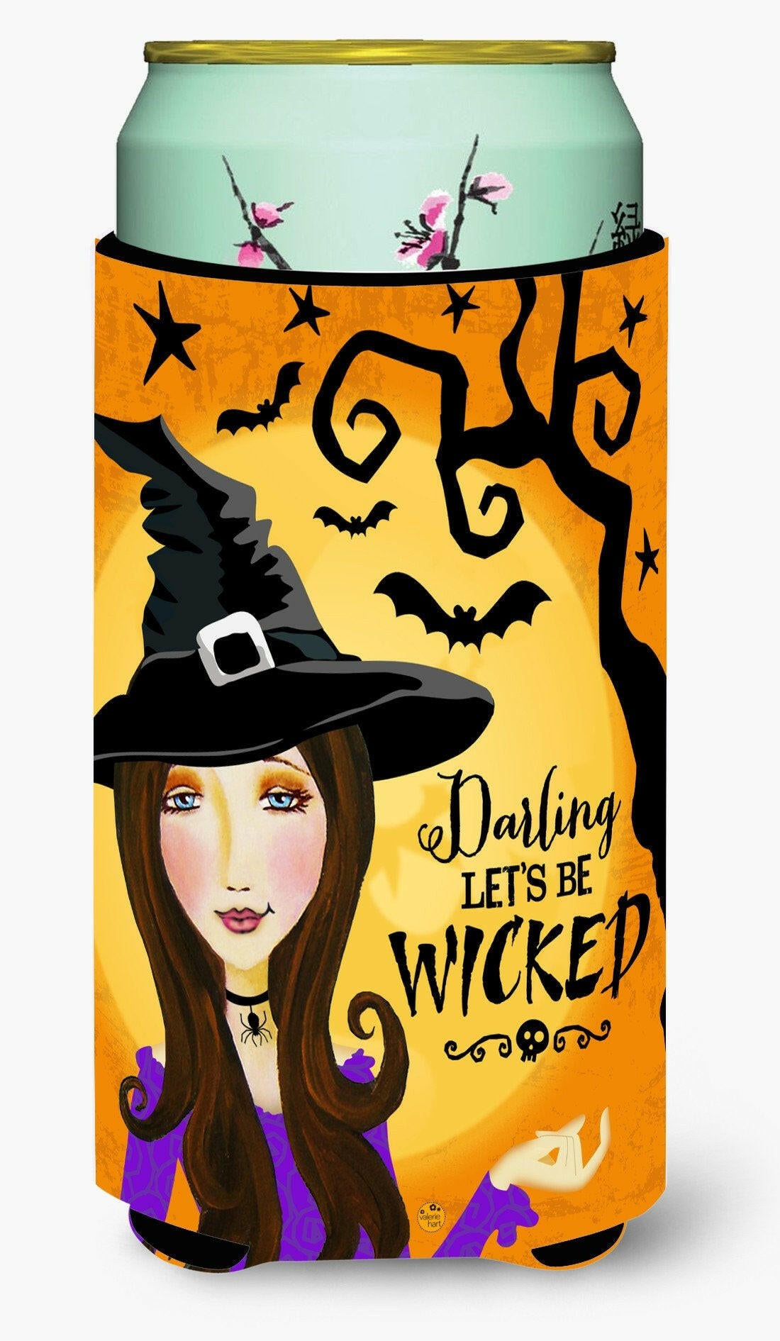 Halloween Wicked Witch Tall Boy Beverage Insulator Hugger VHA3019TBC by Caroline&#39;s Treasures