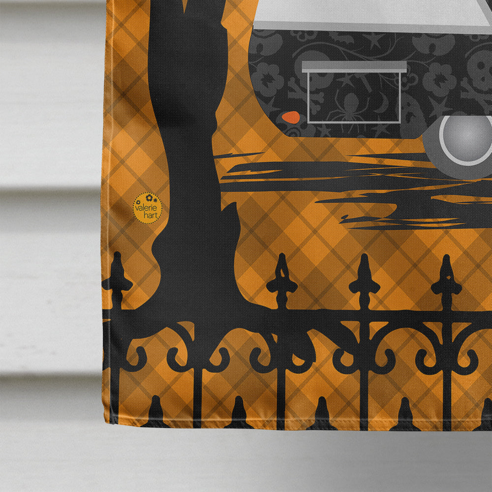 Halloween Vintage Camper Flag Canvas House Size VHA3020CHF  the-store.com.