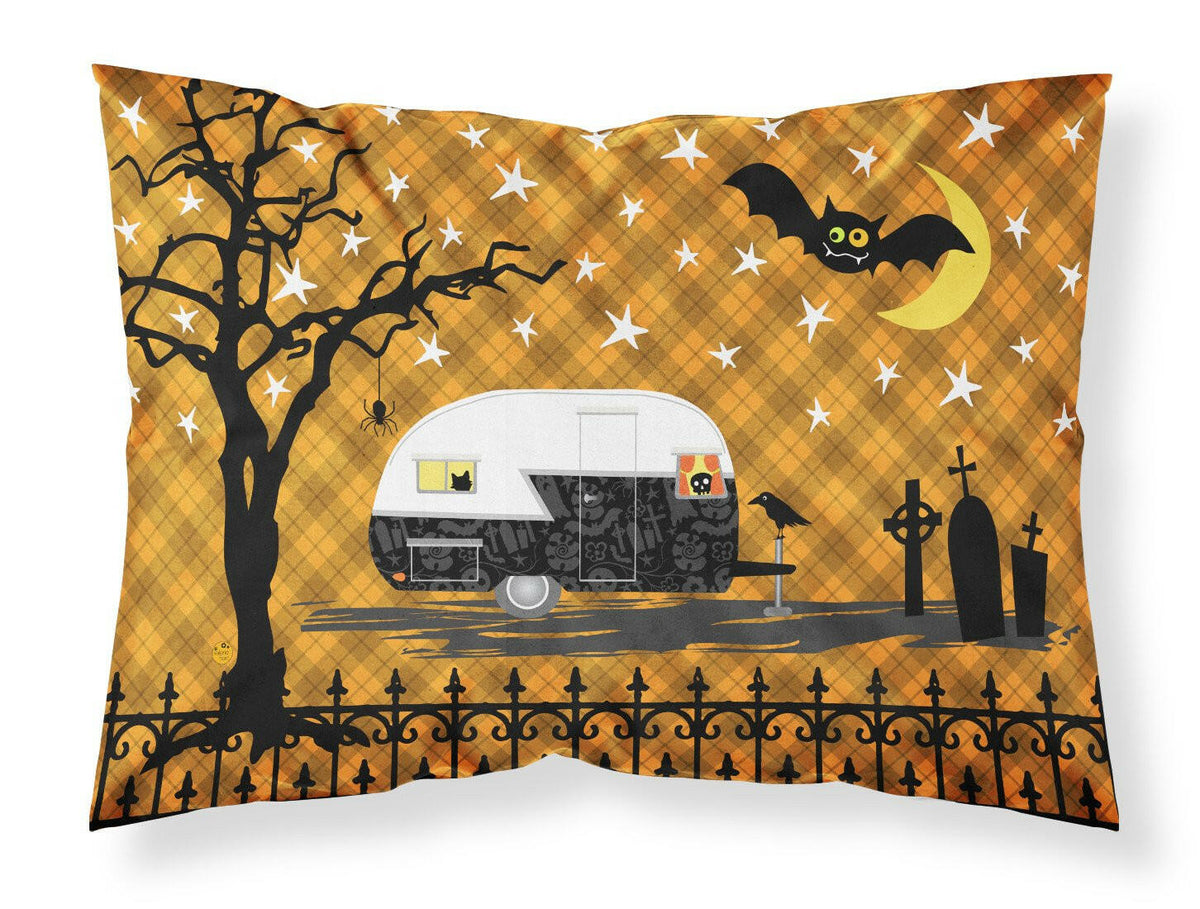 Halloween Vintage Camper Fabric Standard Pillowcase VHA3020PILLOWCASE by Caroline&#39;s Treasures