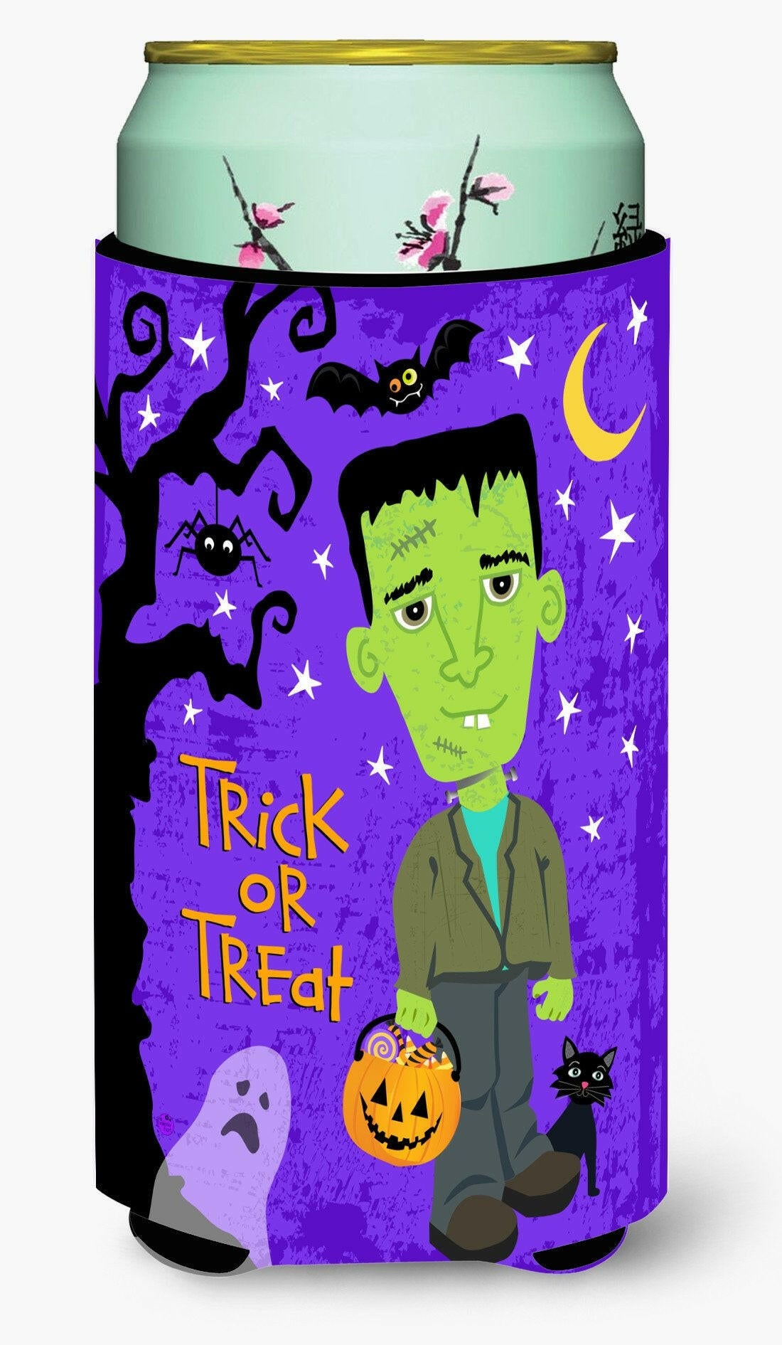 Halloween Frankie Frankenstein Tall Boy Beverage Insulator Hugger VHA3021TBC by Caroline's Treasures