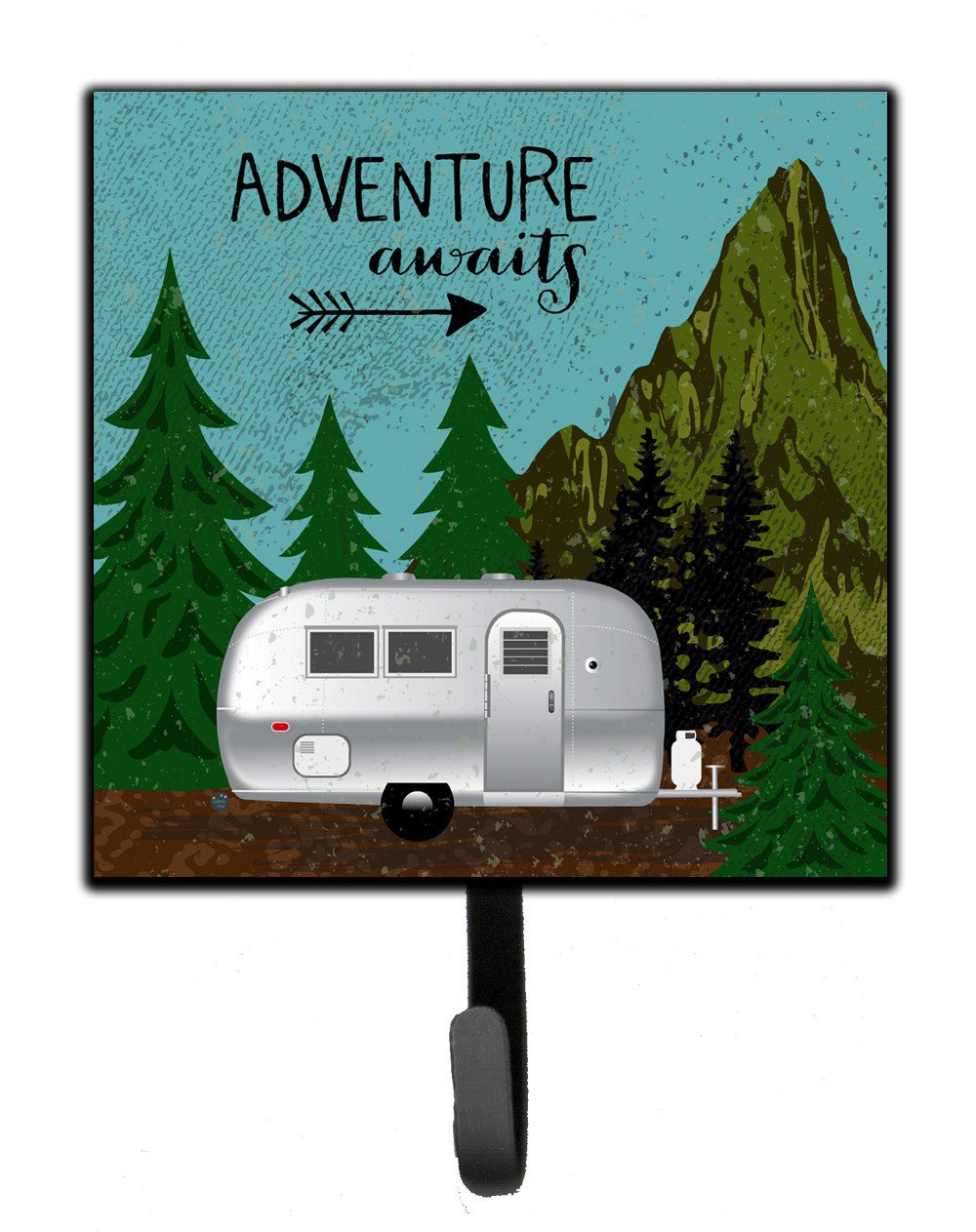 Airstream Camper Adventure Awaits Leash or Key Holder VHA3022SH4 by Caroline&#39;s Treasures