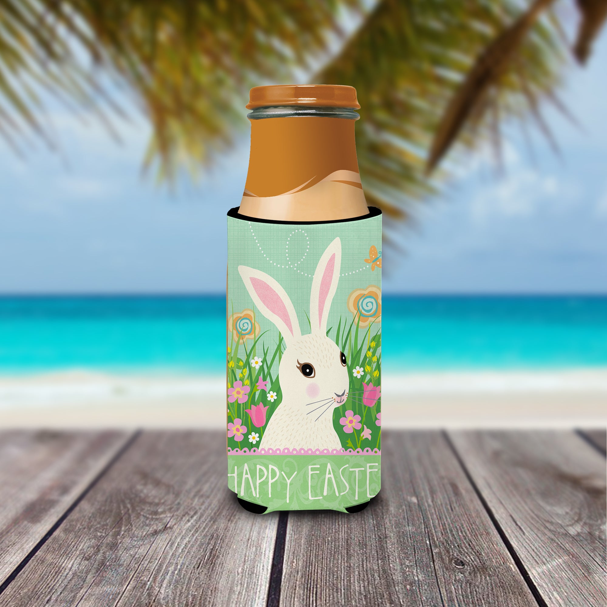 Easter Bunny Rabbit  Ultra Hugger for slim cans VHA3023MUK  the-store.com.