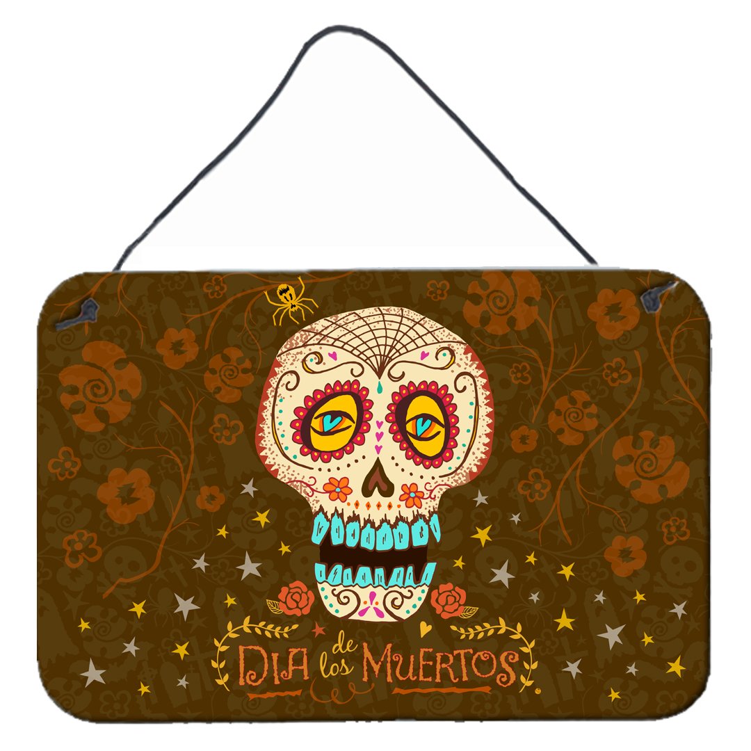 Day of the Dead Wall or Door Hanging Prints VHA3031DS812 by Caroline&#39;s Treasures