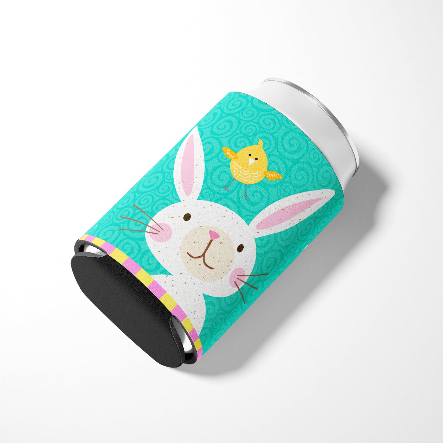 Happy Easter Rabbit Can or Bottle Hugger VHA3032CC