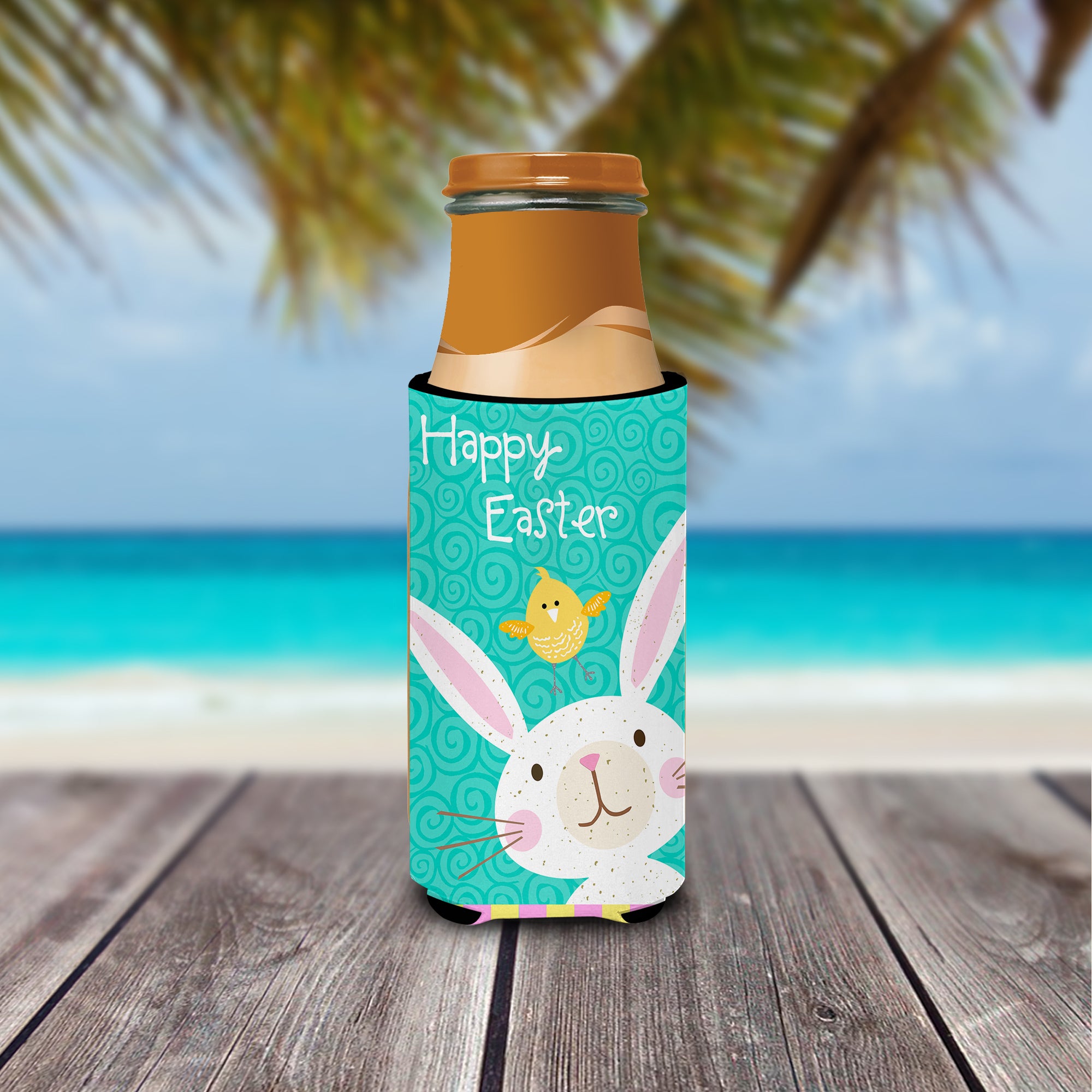 Happy Easter Rabbit  Ultra Hugger for slim cans VHA3032MUK