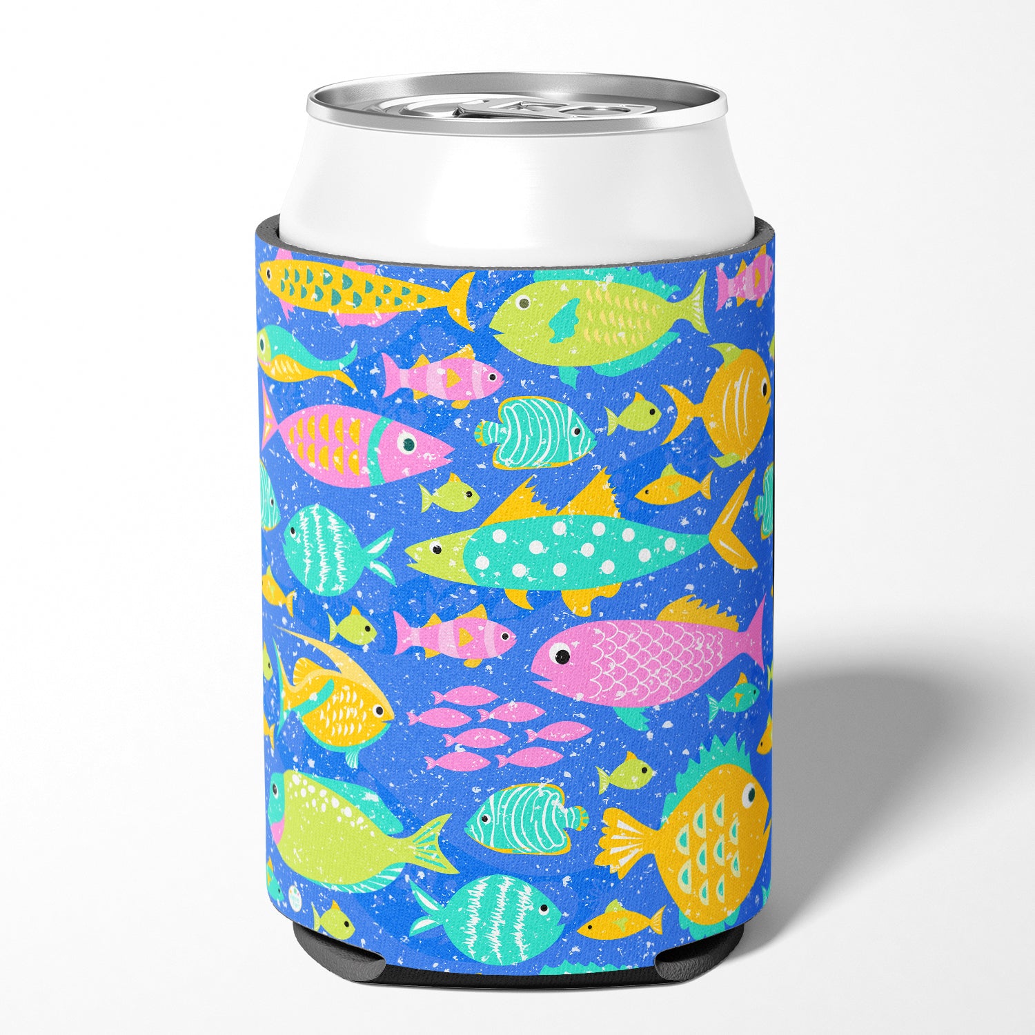 Little Colorful Fishes Can or Bottle Hugger VHA3034CC  the-store.com.