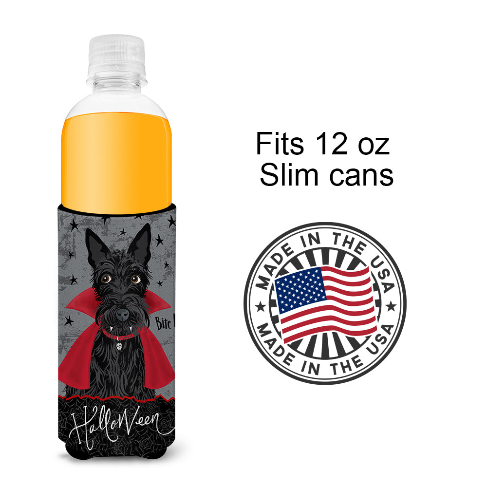 Halloween Vampire Scottie  Ultra Hugger for slim cans VHA3037MUK