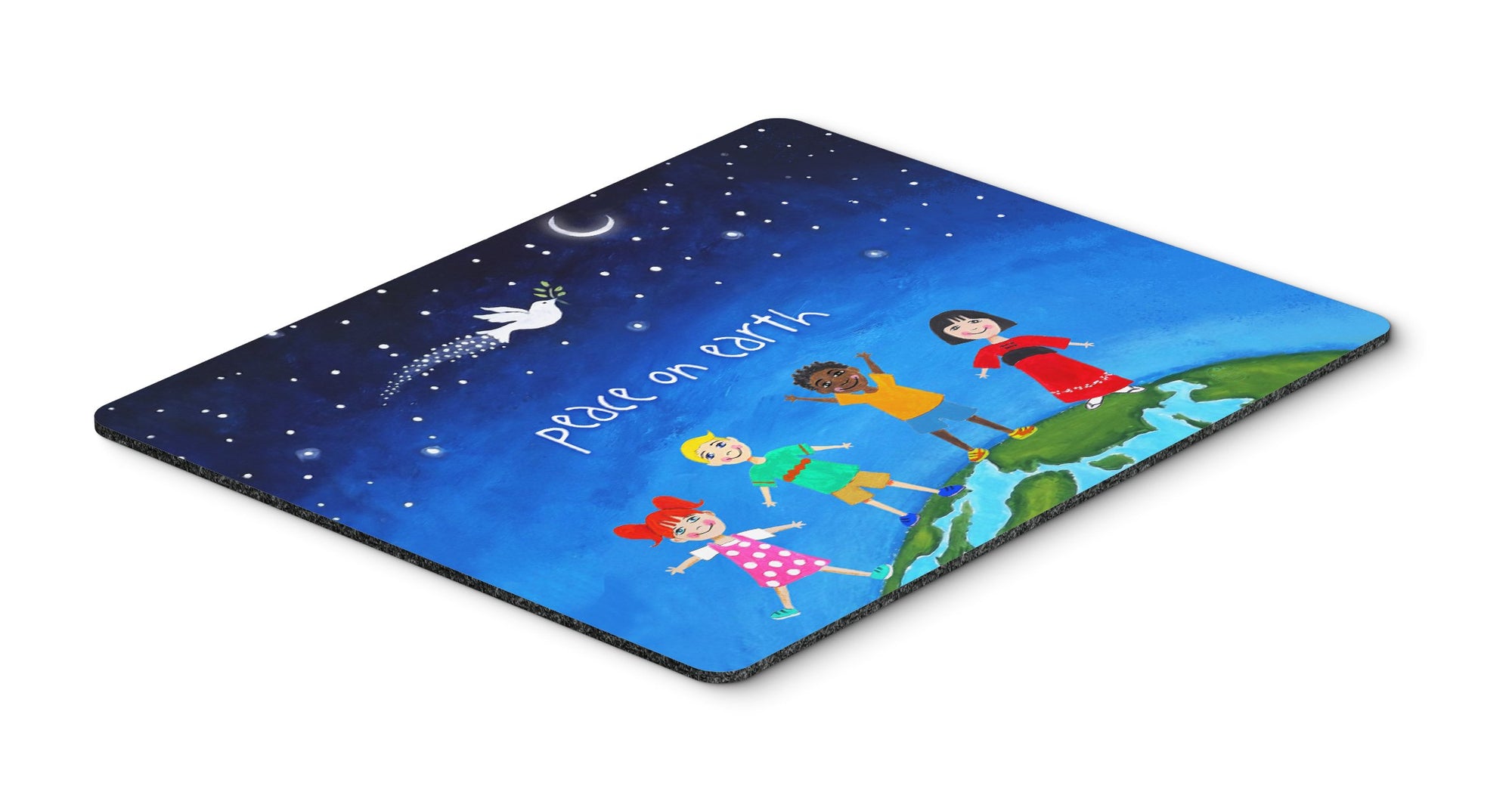 Peace on Earth Mouse Pad, Hot Pad or Trivet VHA3039MP by Caroline's Treasures