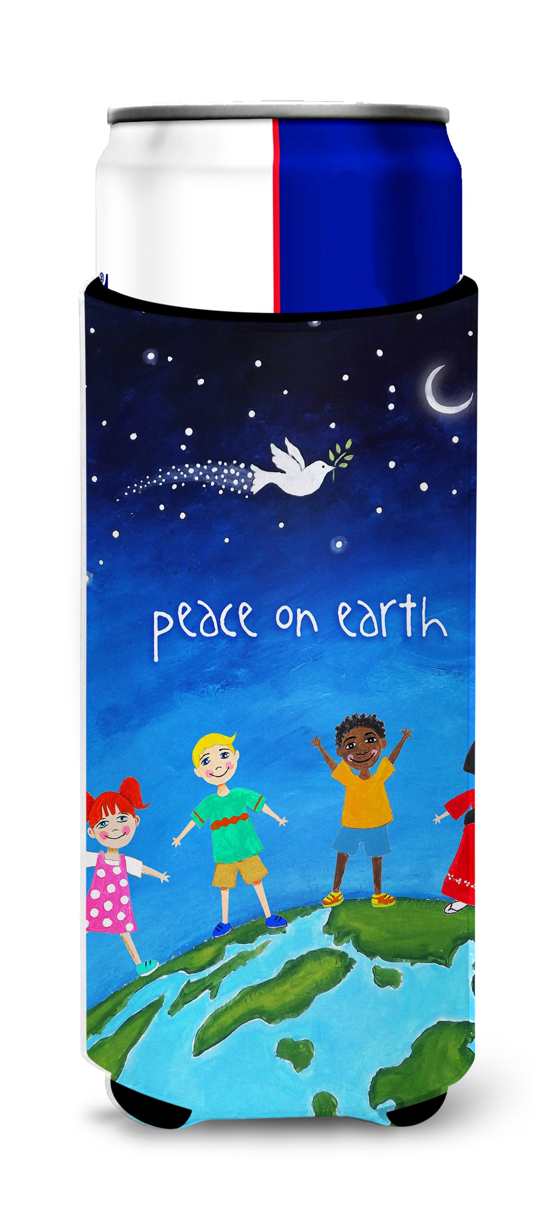Peace on Earth  Ultra Hugger for slim cans VHA3039MUK  the-store.com.