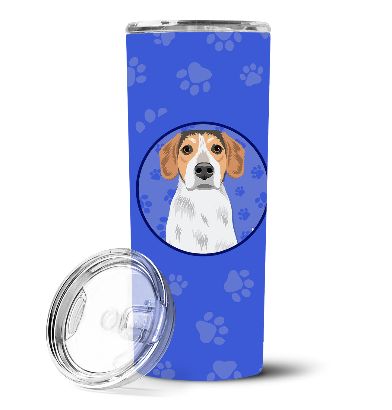 Beagle Tricolor #2  Stainless Steel 20 oz Skinny Tumbler - the-store.com