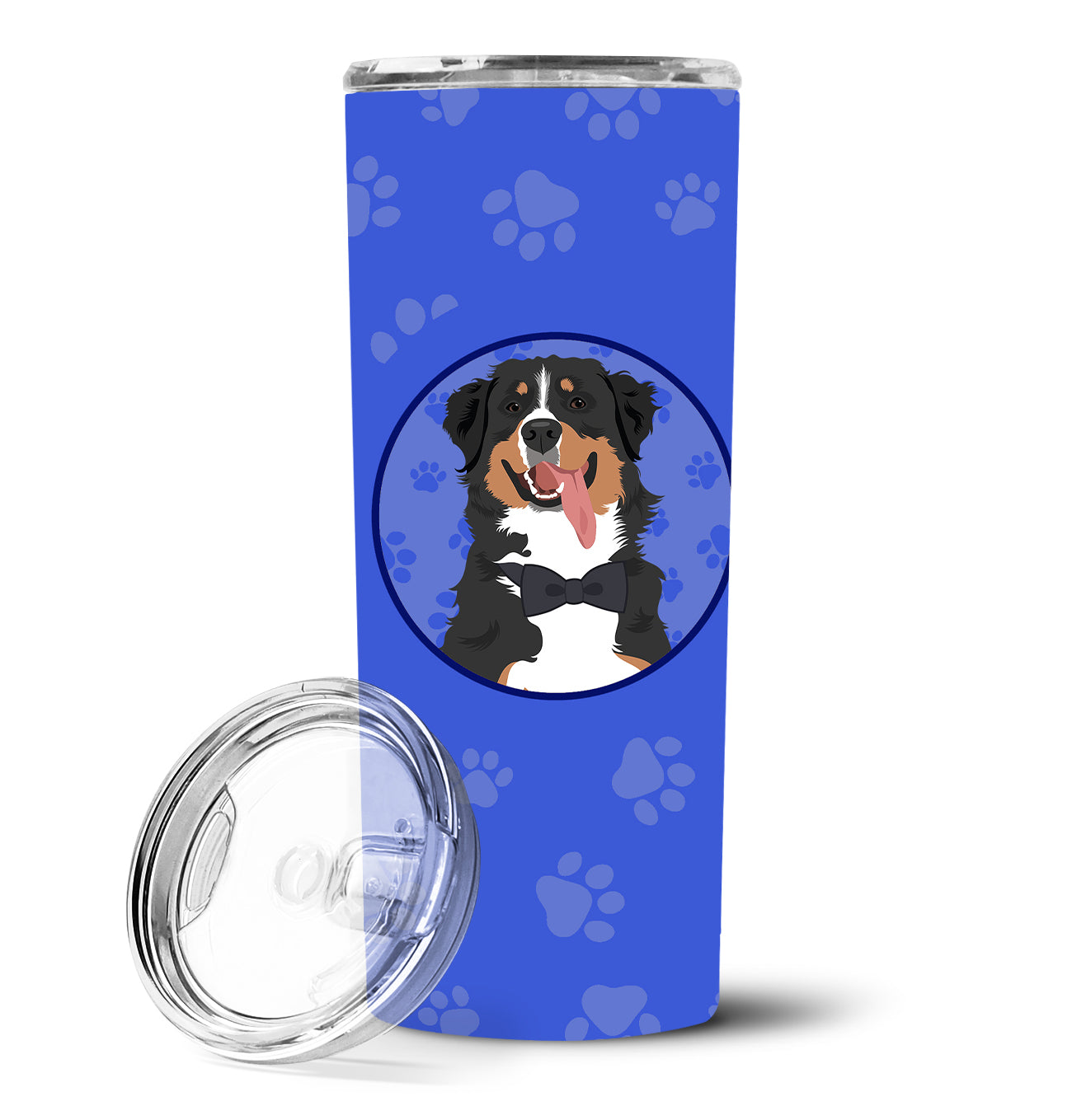 Bernese Mountain Dog #1  Stainless Steel 20 oz Skinny Tumbler - the-store.com
