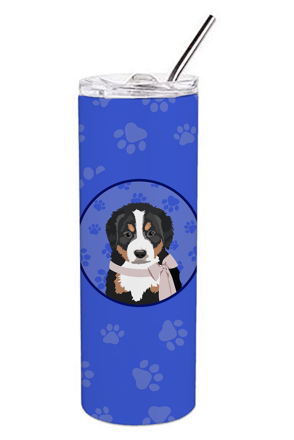 Buy this Bernese Mountain Dog Puppy #1  Stainless Steel 20 oz Skinny Tumbler