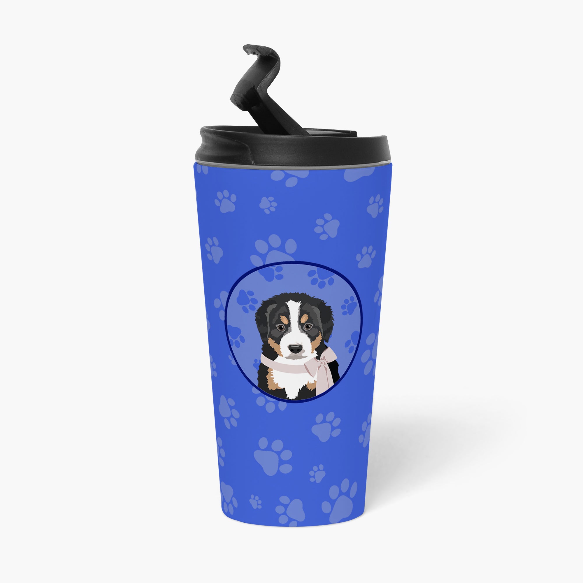 Bernese Mountain Dog Puppy #1  Stainless Steel 16 oz  Tumbler - the-store.com