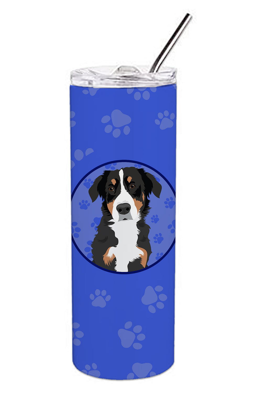 Buy this Bernese Mountain Dog Puppy #2  Stainless Steel 20 oz Skinny Tumbler