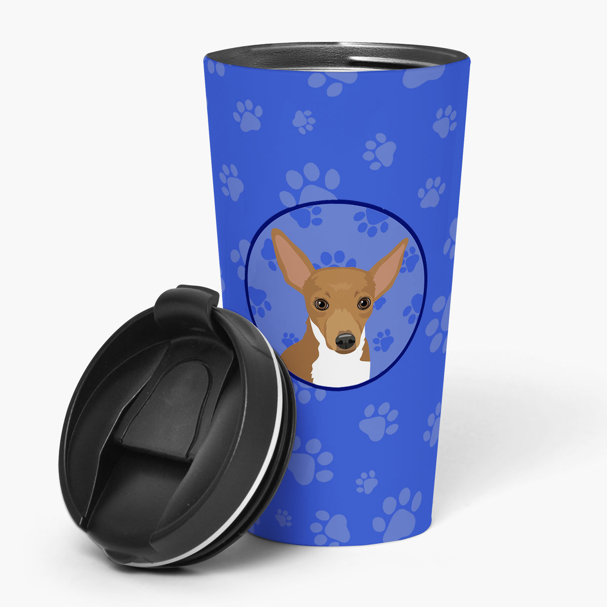 Buy this Chihuahua Chocolate and White #1  Stainless Steel 16 oz  Tumbler