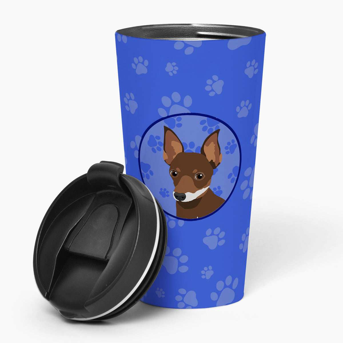 Buy this Chihuahua Chocolate and White #2  Stainless Steel 16 oz  Tumbler