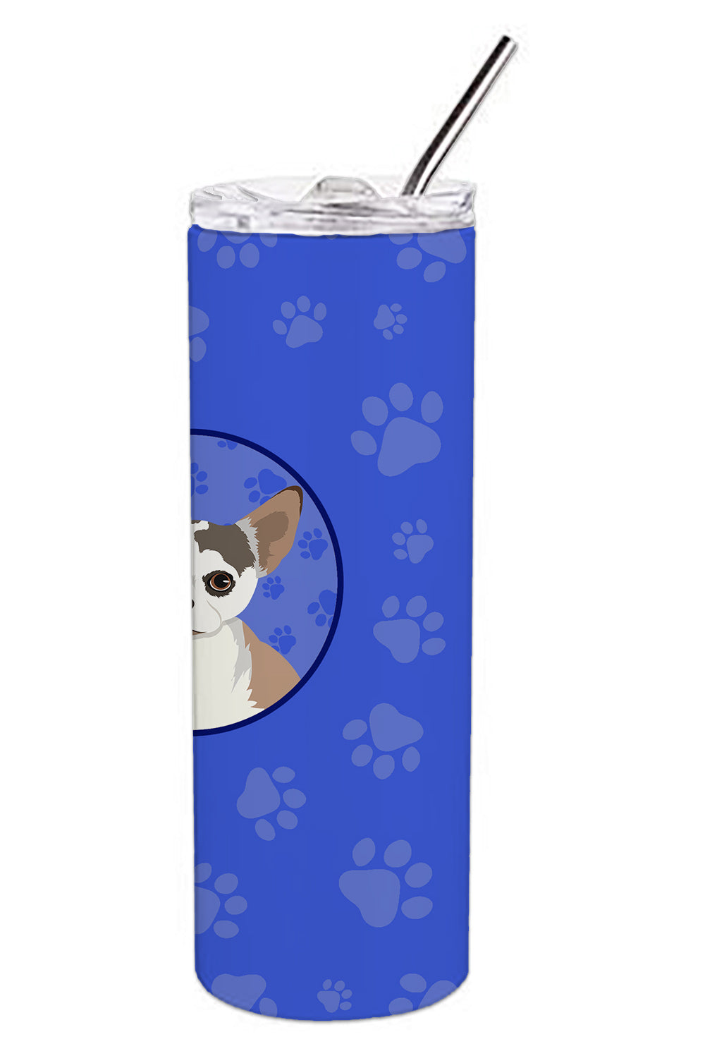 Chihuahua Merle  Stainless Steel 20 oz Skinny Tumbler - the-store.com