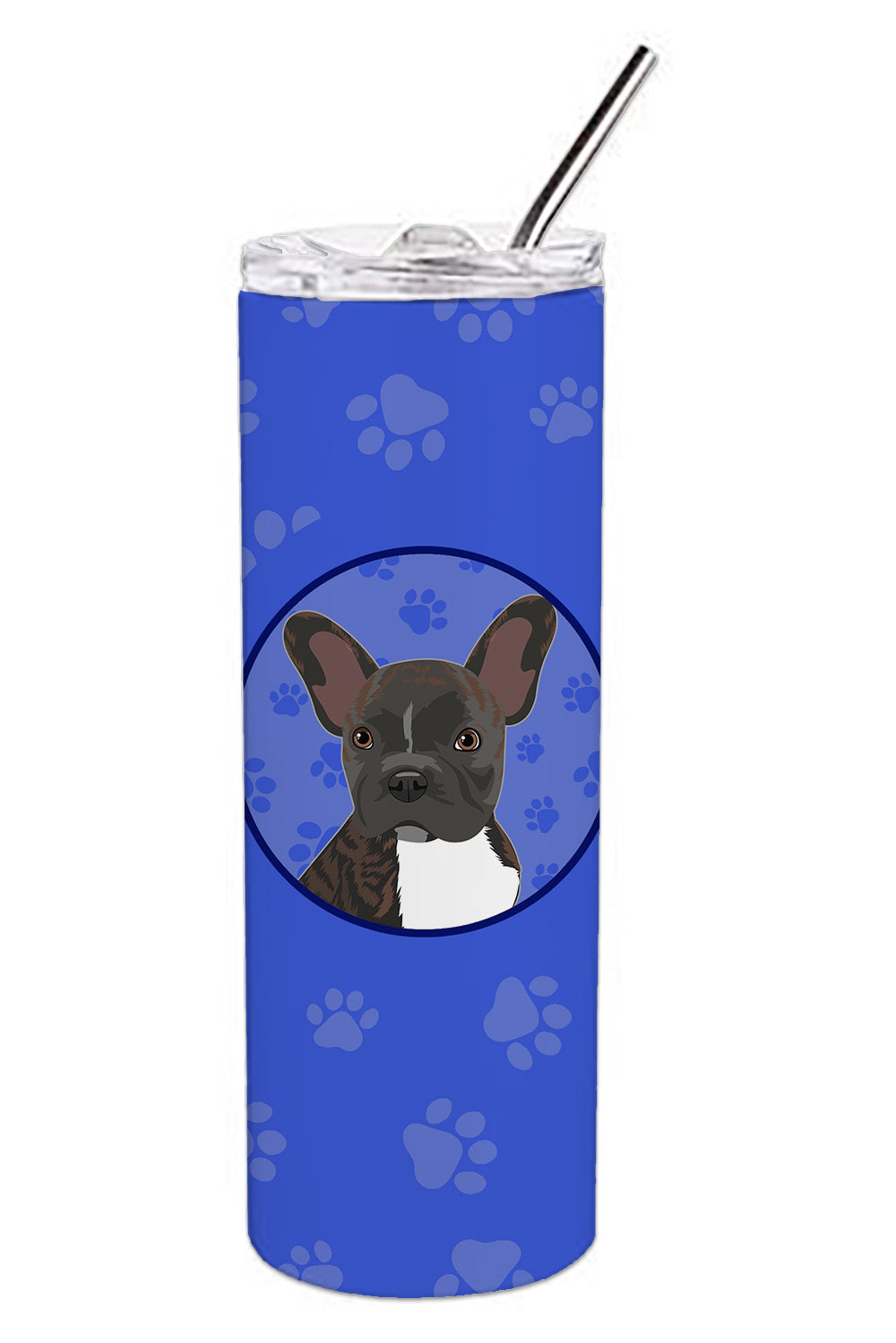 Buy this French Bulldog Brindle #2  Stainless Steel 20 oz Skinny Tumbler