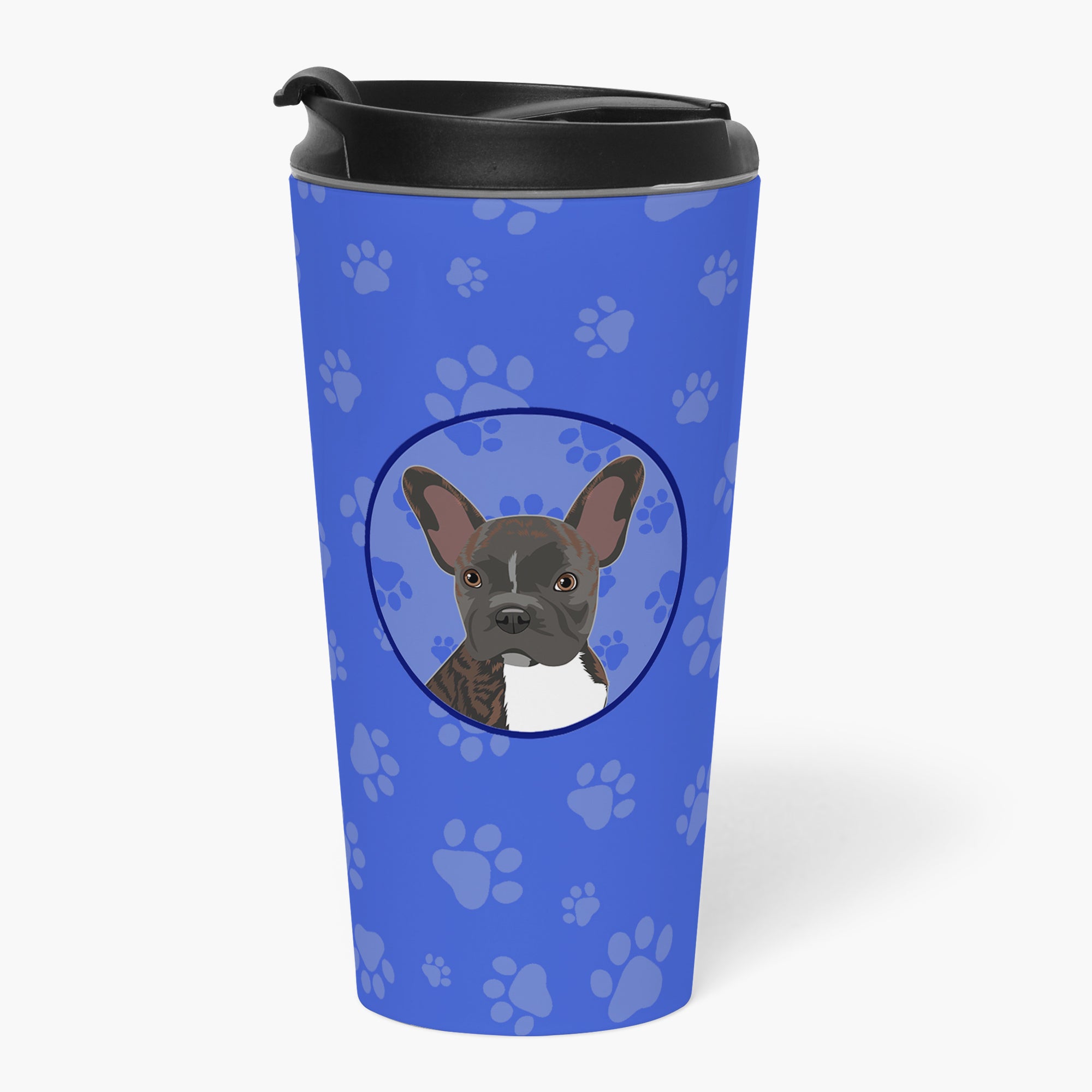 Buy this French Bulldog Brindle #2  Stainless Steel 16 oz  Tumbler
