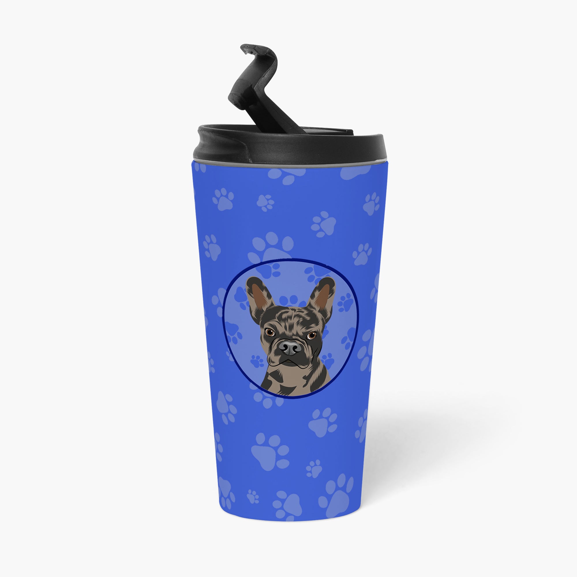 French Bulldog Chocolate  Stainless Steel 16 oz  Tumbler - the-store.com