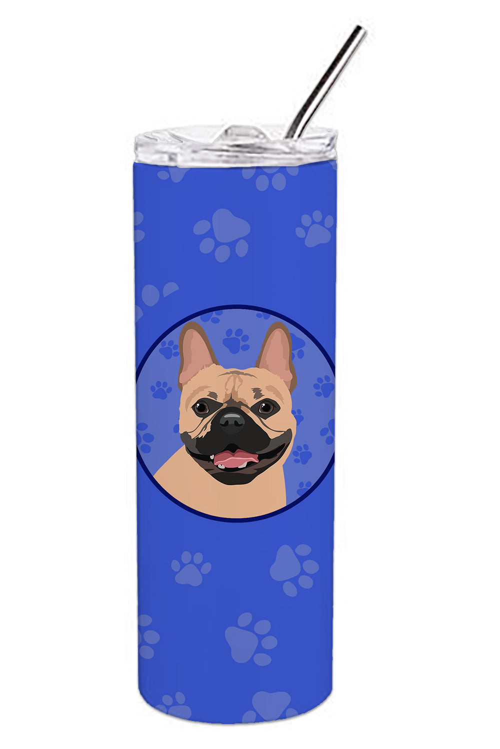 Buy this French Bulldog Fawn #2  Stainless Steel 20 oz Skinny Tumbler