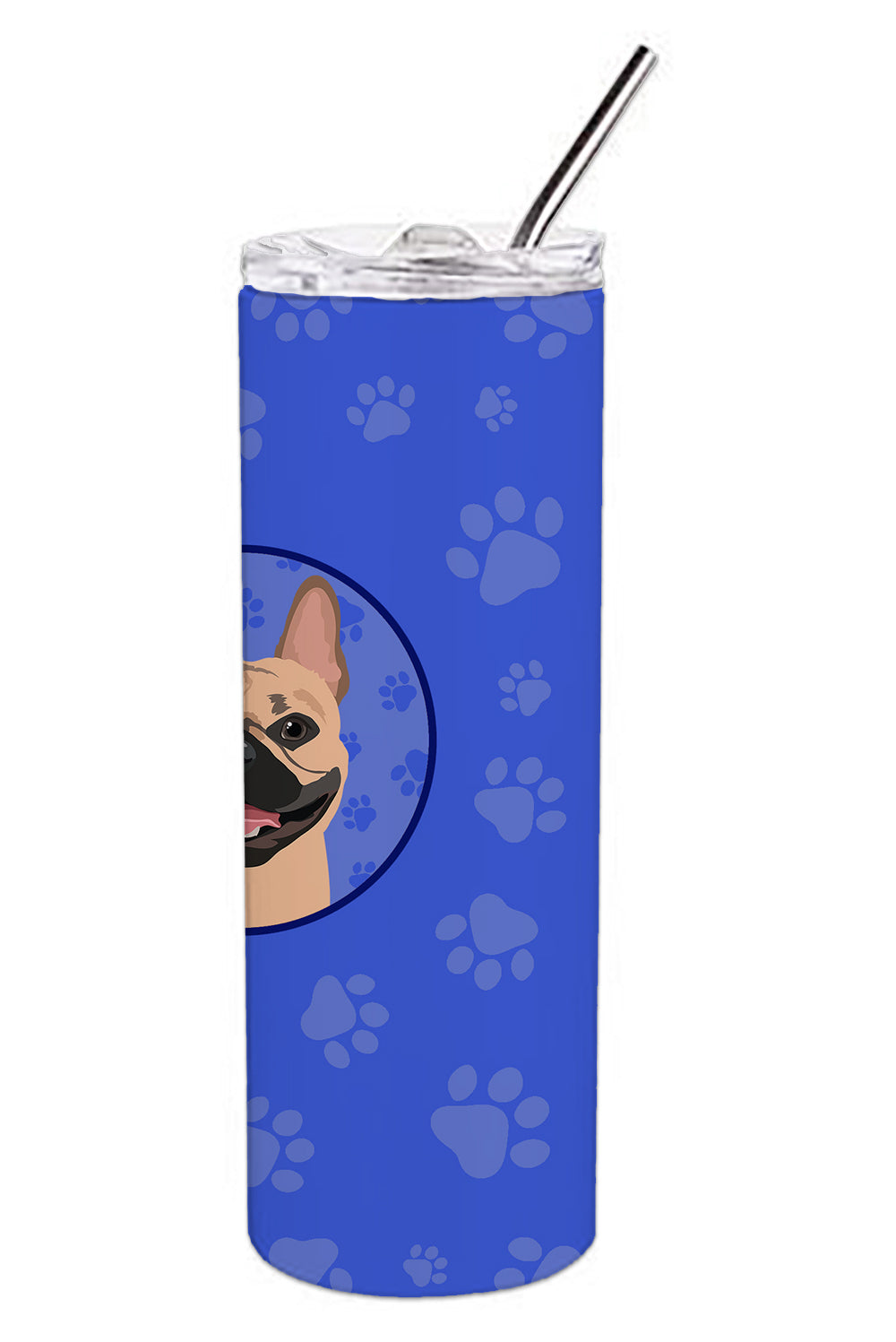 French Bulldog Fawn #2  Stainless Steel 20 oz Skinny Tumbler - the-store.com