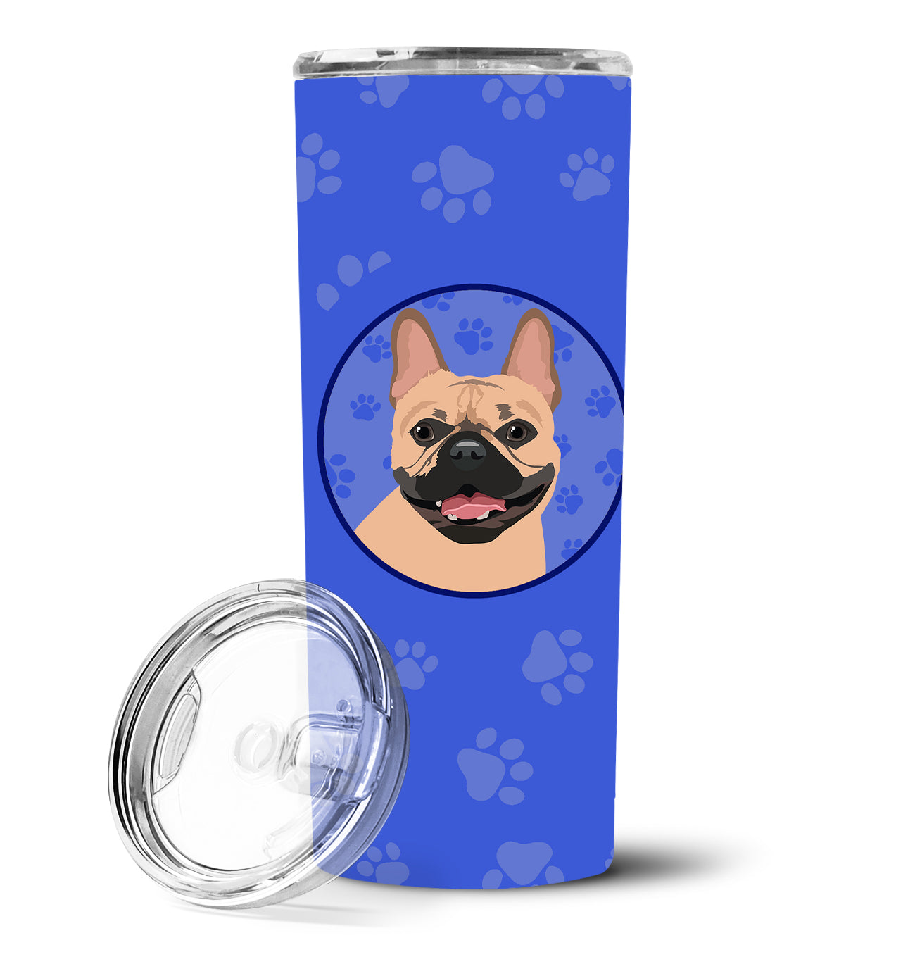 French Bulldog Fawn #2  Stainless Steel 20 oz Skinny Tumbler - the-store.com