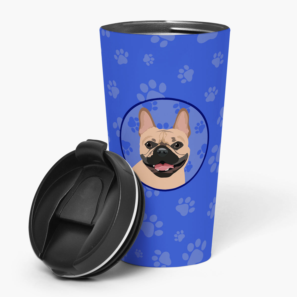 Buy this French Bulldog Fawn #2  Stainless Steel 16 oz  Tumbler