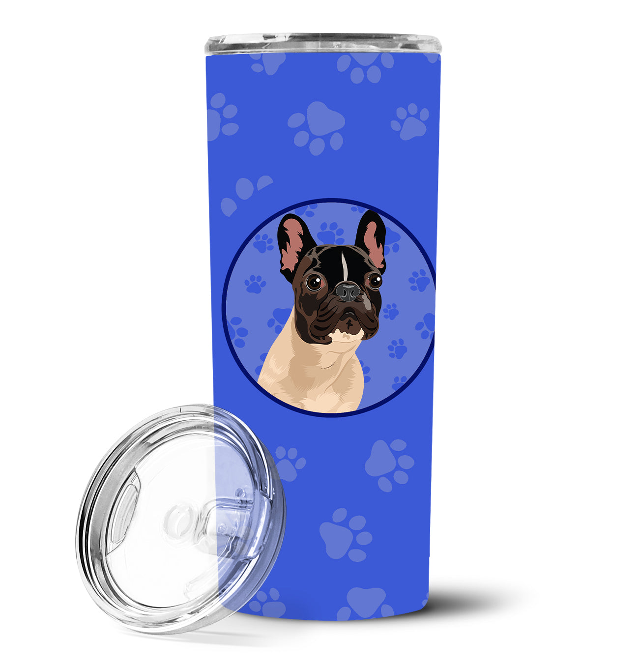 French Bulldog Fawn #3  Stainless Steel 20 oz Skinny Tumbler - the-store.com