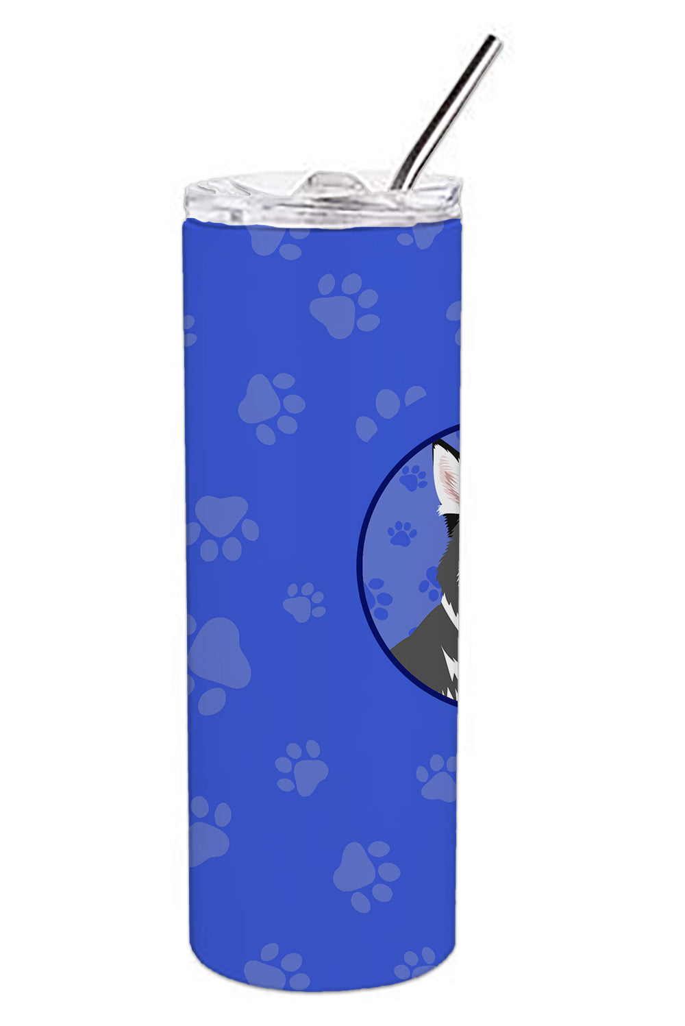 Buy this Siberian Husky Silver and White #2  Stainless Steel 20 oz Skinny Tumbler