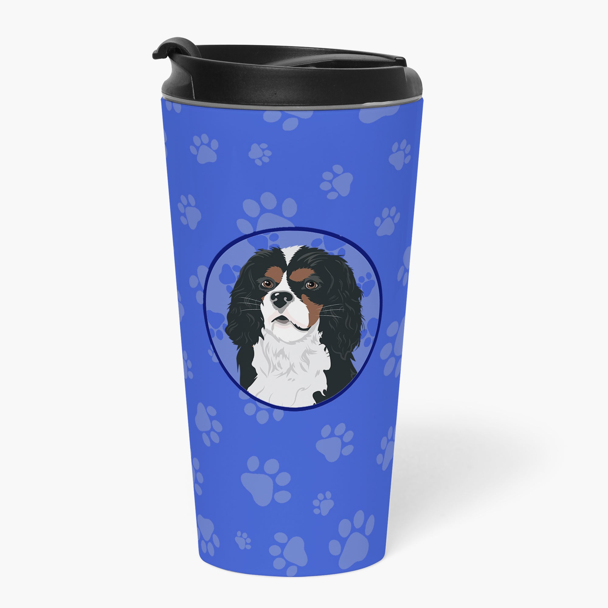 Cavalier King Charles Spaniel Tricolor #1  Stainless Steel 16 oz  Tumbler - the-store.com