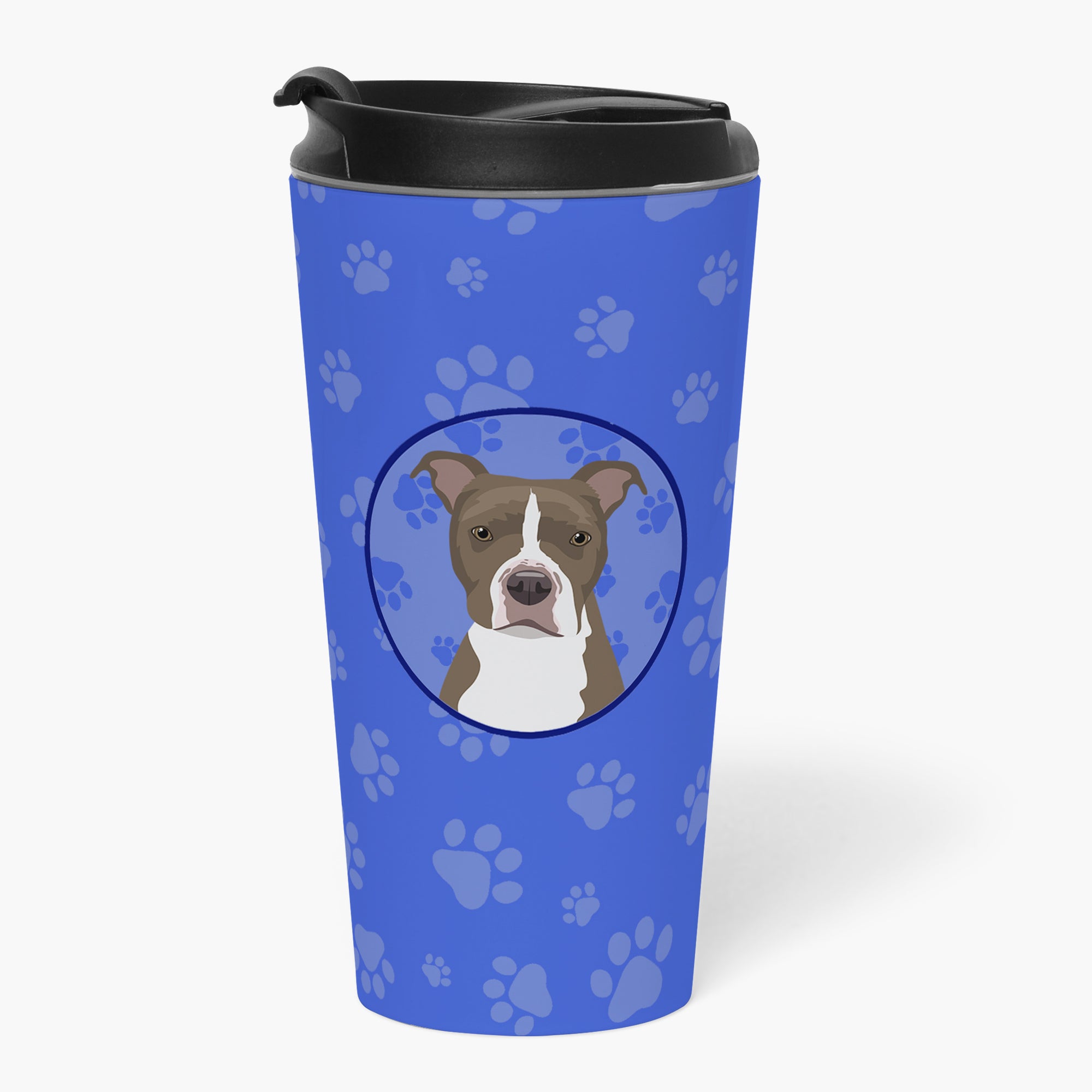 Pit Bull Blue #6  Stainless Steel 16 oz  Tumbler - the-store.com