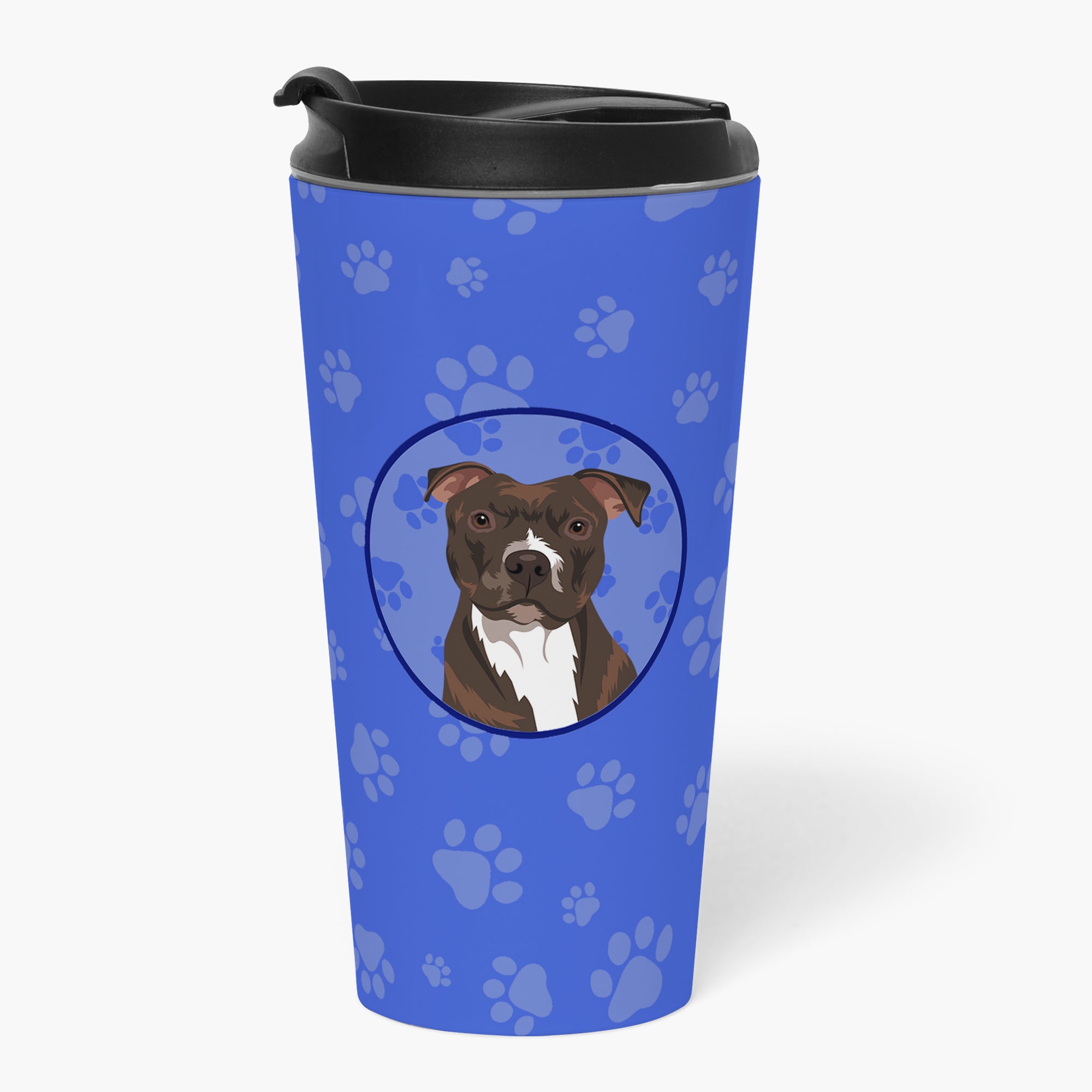 Pit Bull Brindle #2  Stainless Steel 16 oz  Tumbler - the-store.com