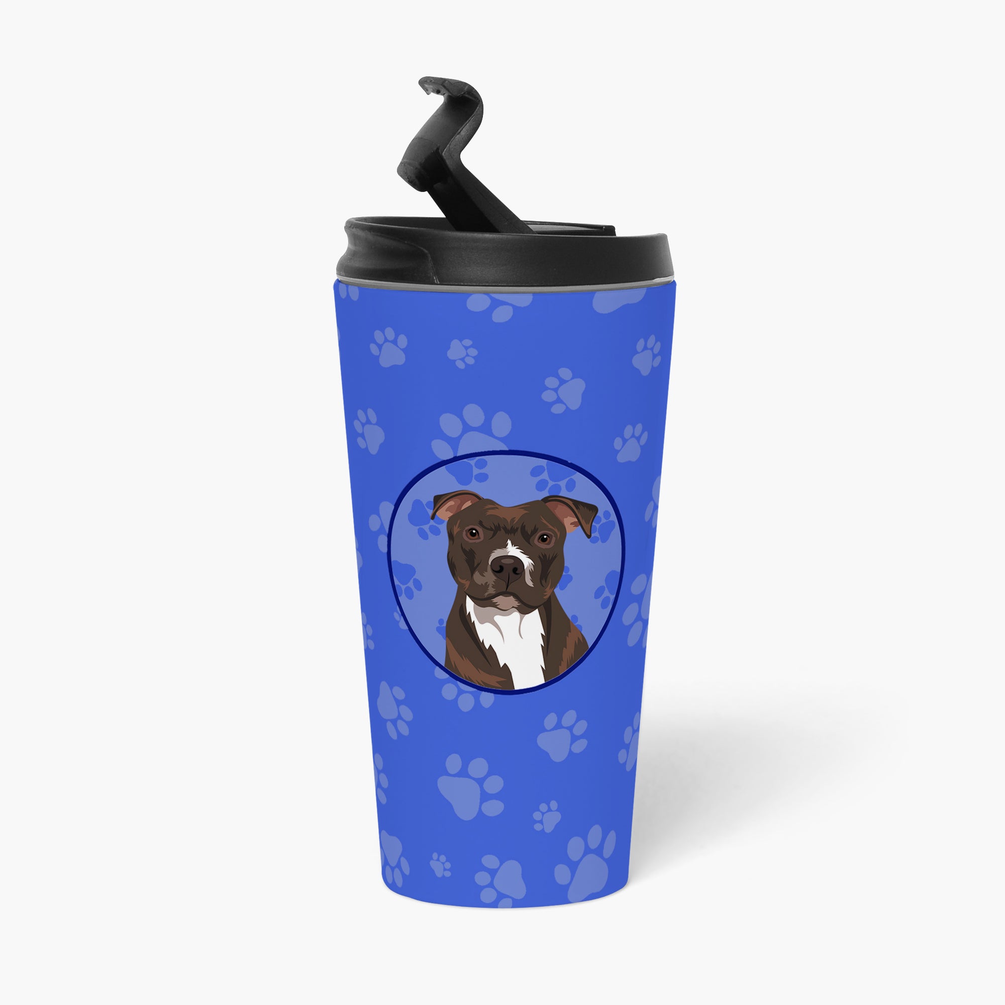 Pit Bull Brindle #2  Stainless Steel 16 oz  Tumbler - the-store.com