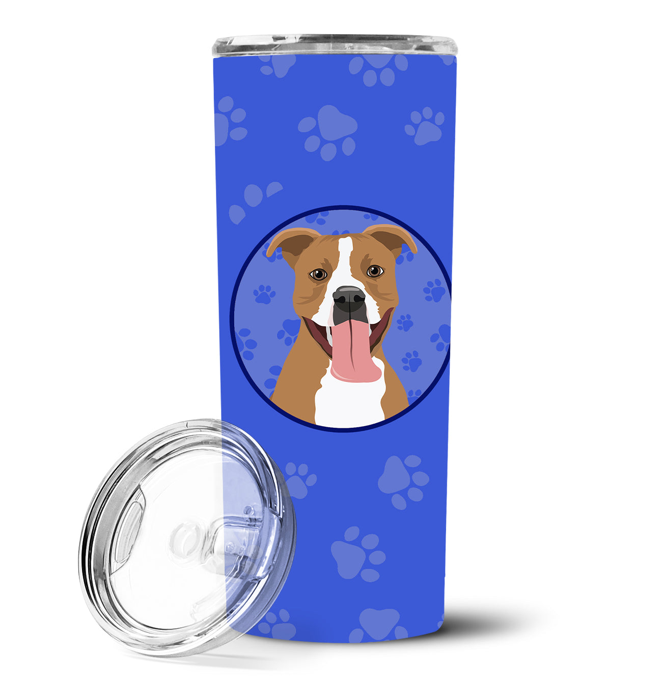 Pit Bull Fawn #2  Stainless Steel 20 oz Skinny Tumbler - the-store.com