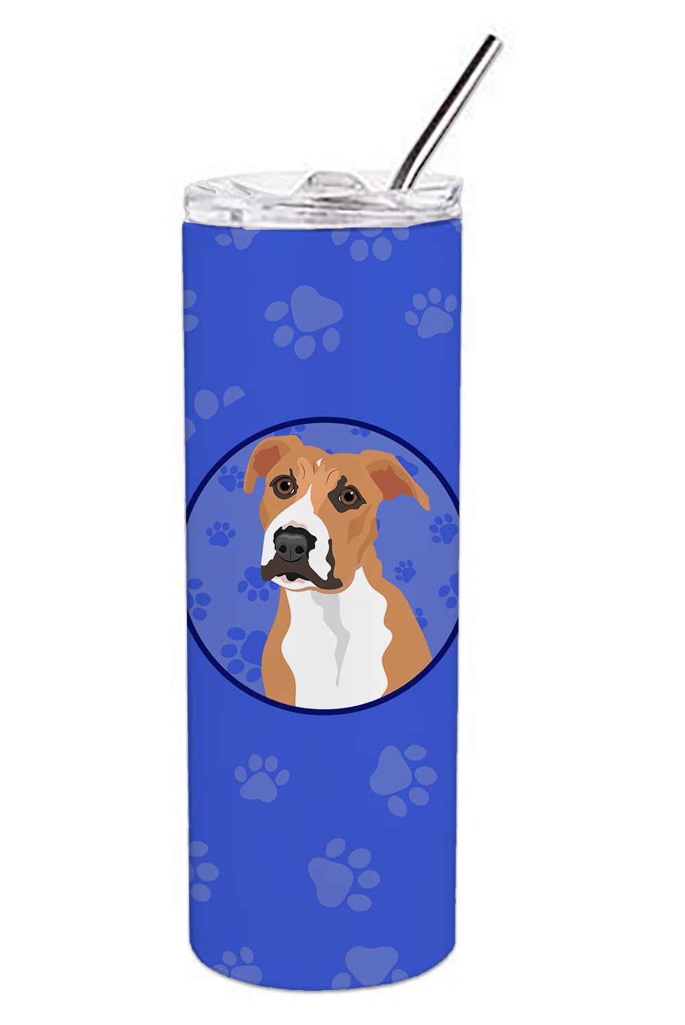 Buy this Pit Bull Fawn #3  Stainless Steel 20 oz Skinny Tumbler