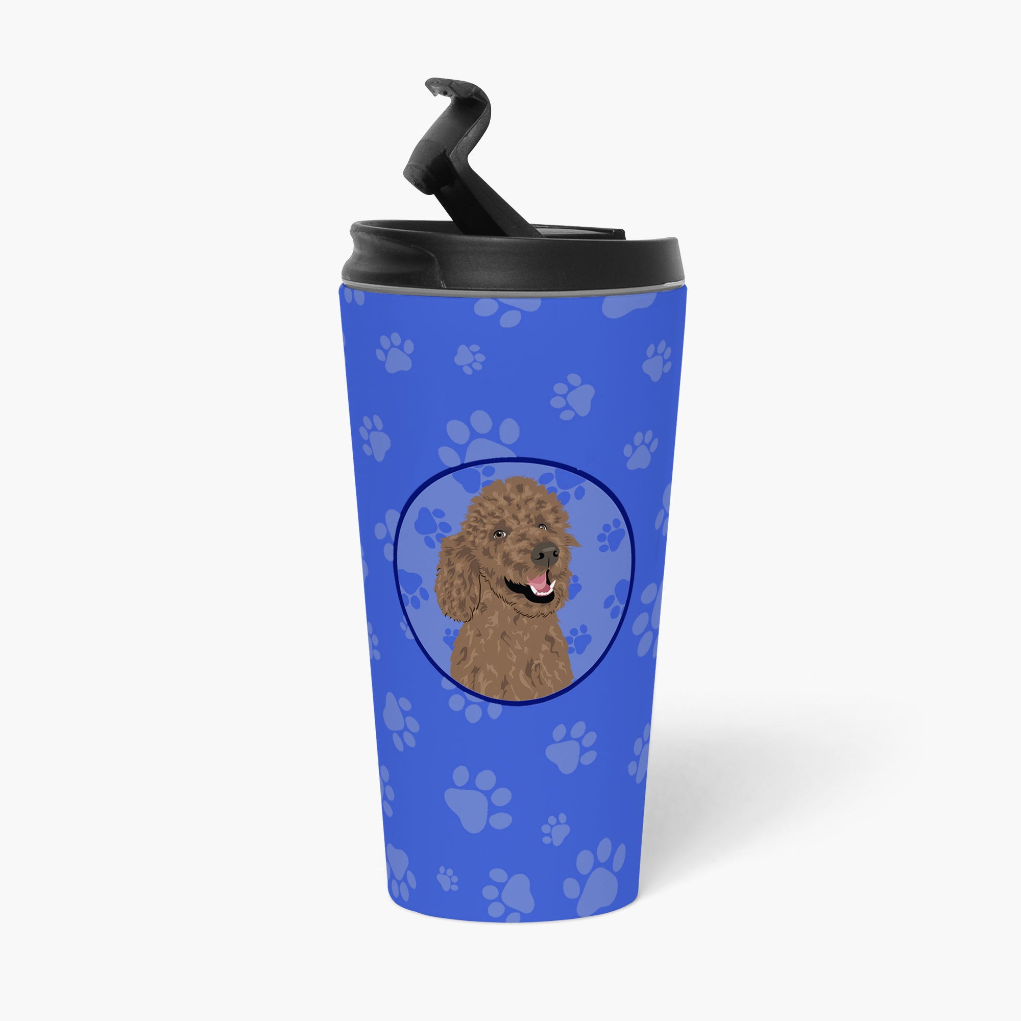 Poodle Standard Brown  Stainless Steel 16 oz  Tumbler - the-store.com