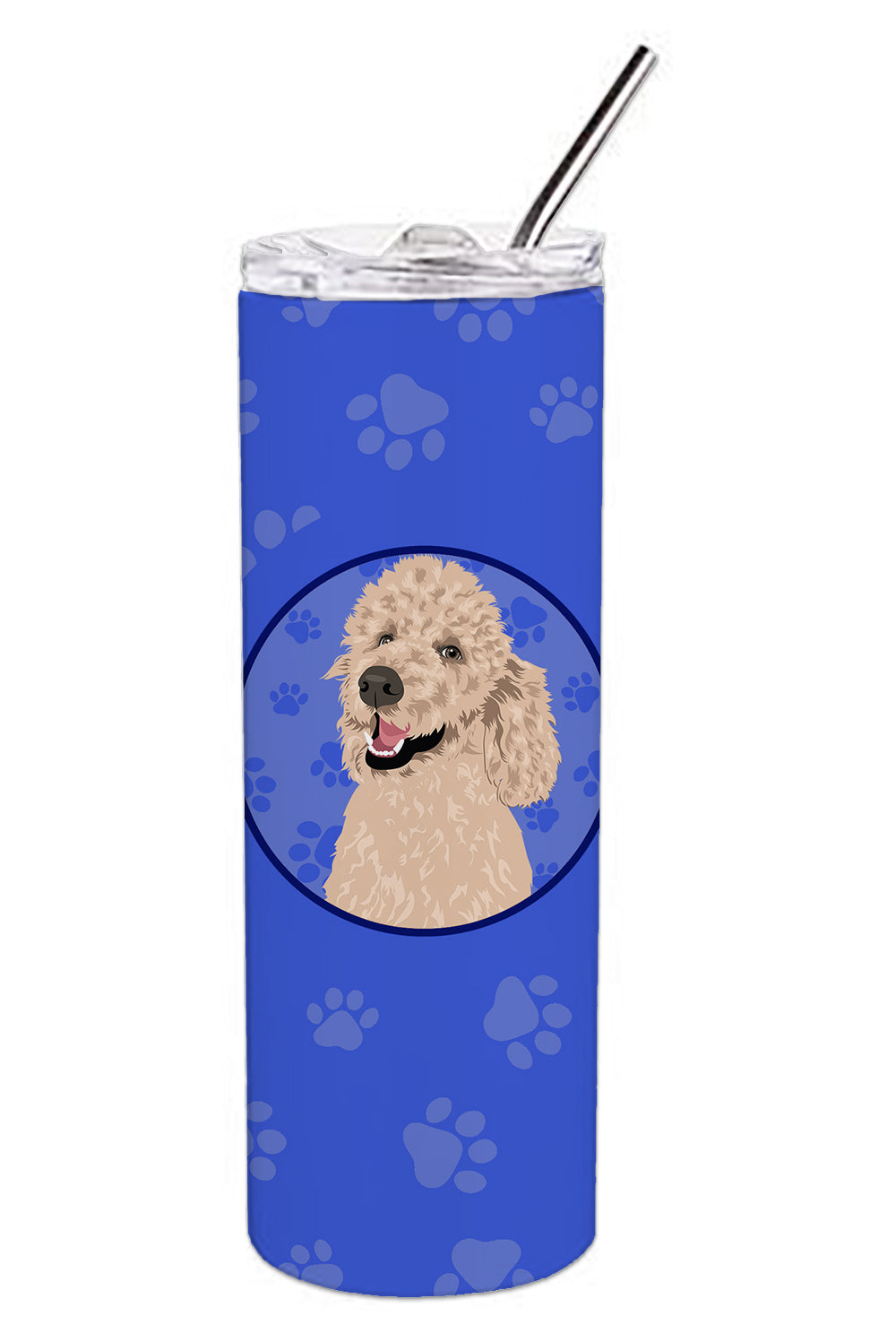 Buy this Poodle Standard Cafe Au Lait  Stainless Steel 20 oz Skinny Tumbler