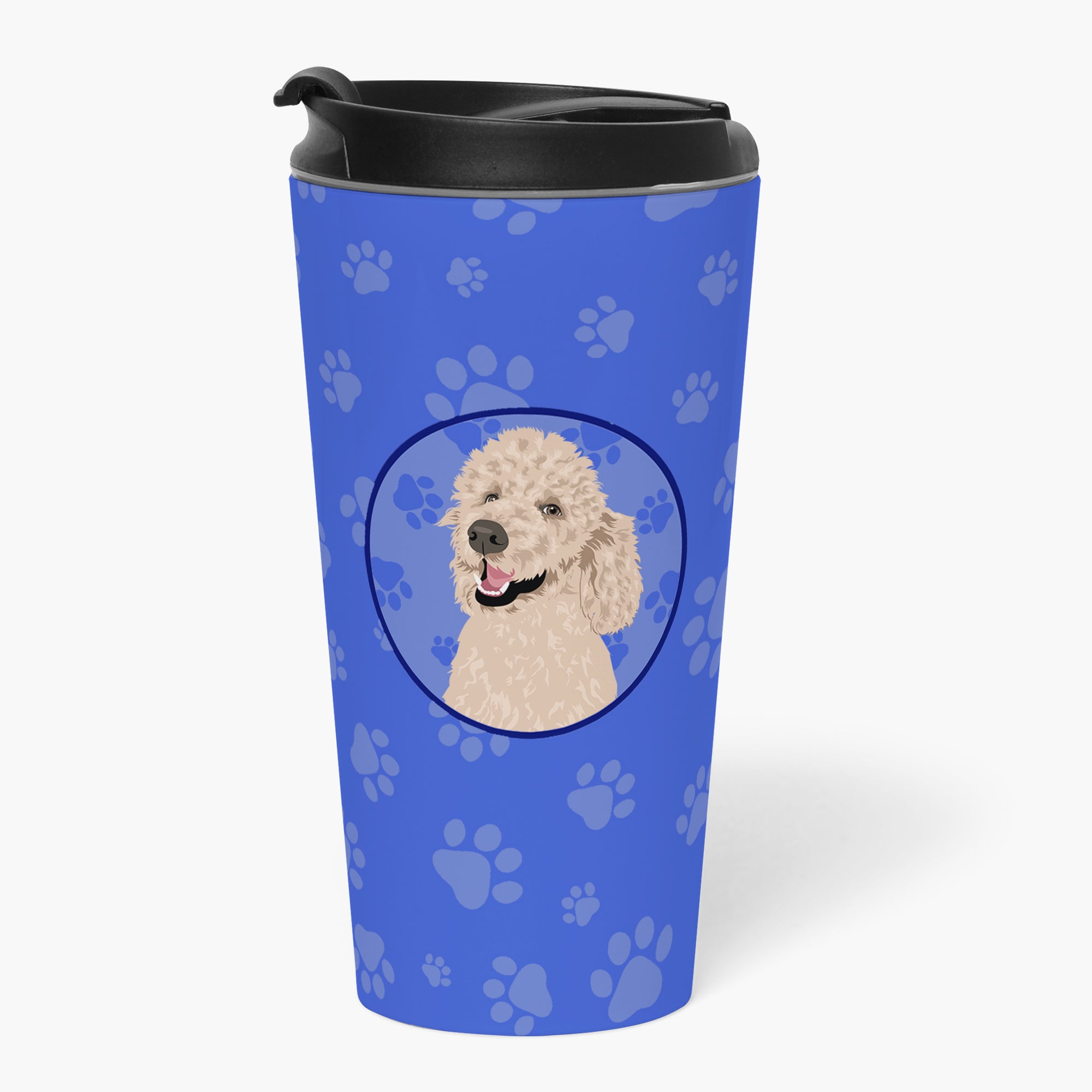 Buy this Poodle Standard Cafe Au Lait  Stainless Steel 16 oz  Tumbler