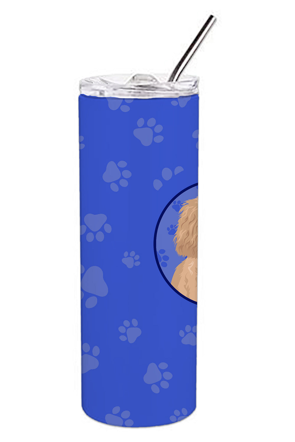 Poodle Toy Apricot #1  Stainless Steel 20 oz Skinny Tumbler - the-store.com