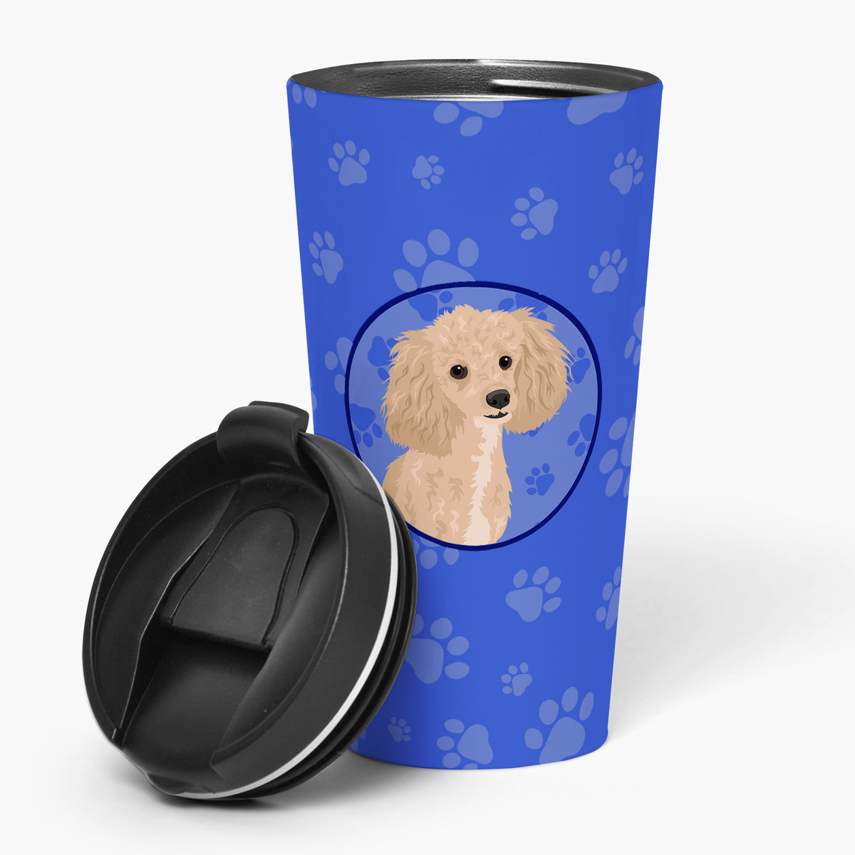 Buy this Poodle Toy Apricot #1  Stainless Steel 16 oz  Tumbler