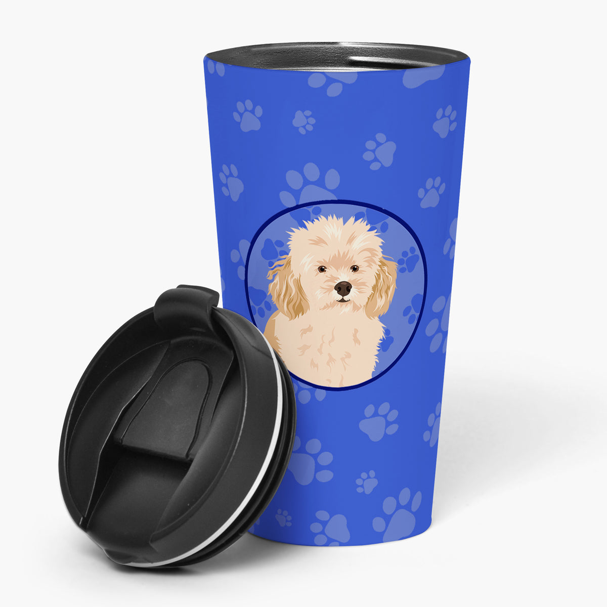Buy this Poodle Toy Apricot #2  Stainless Steel 16 oz  Tumbler