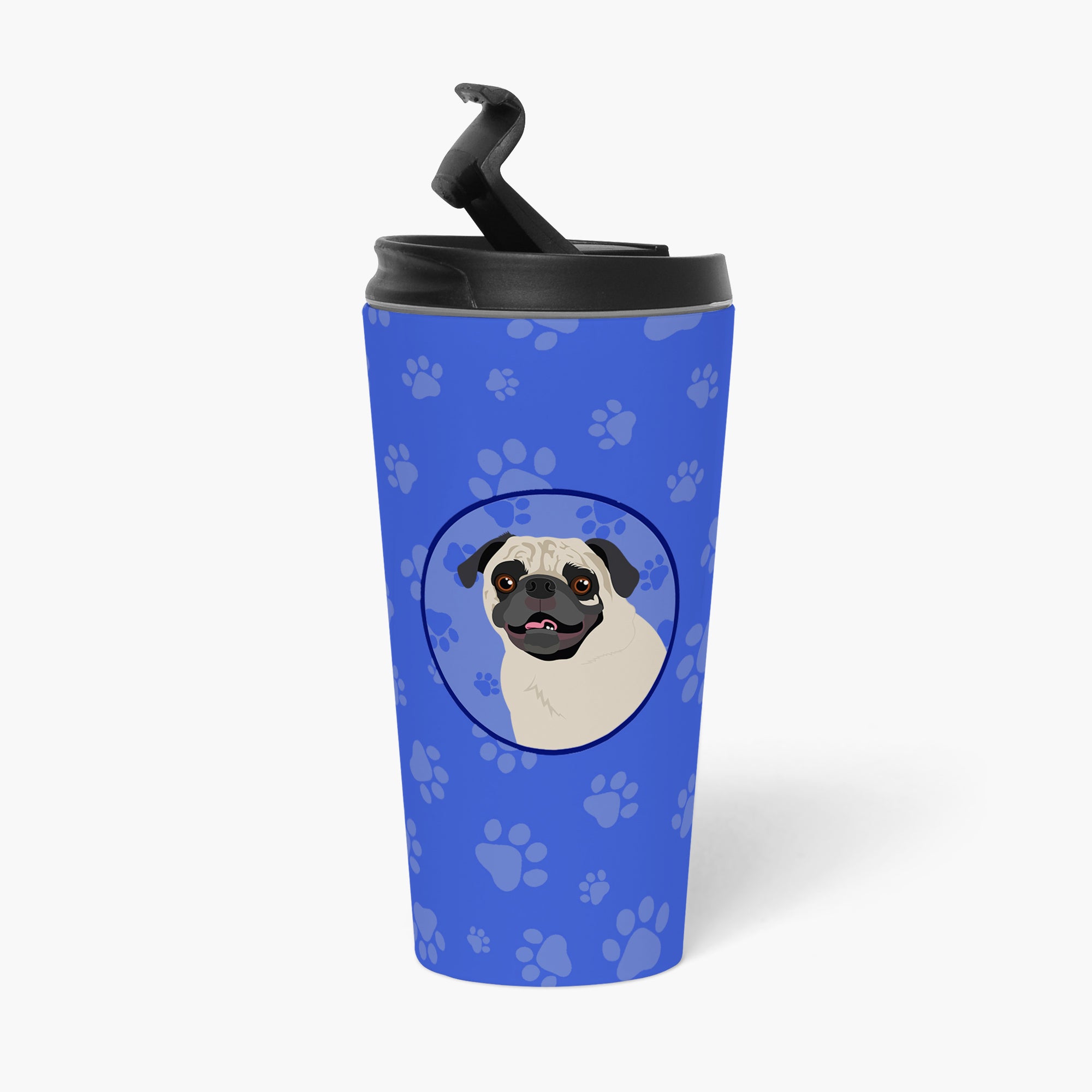 Pug Fawn #2  Stainless Steel 16 oz  Tumbler - the-store.com